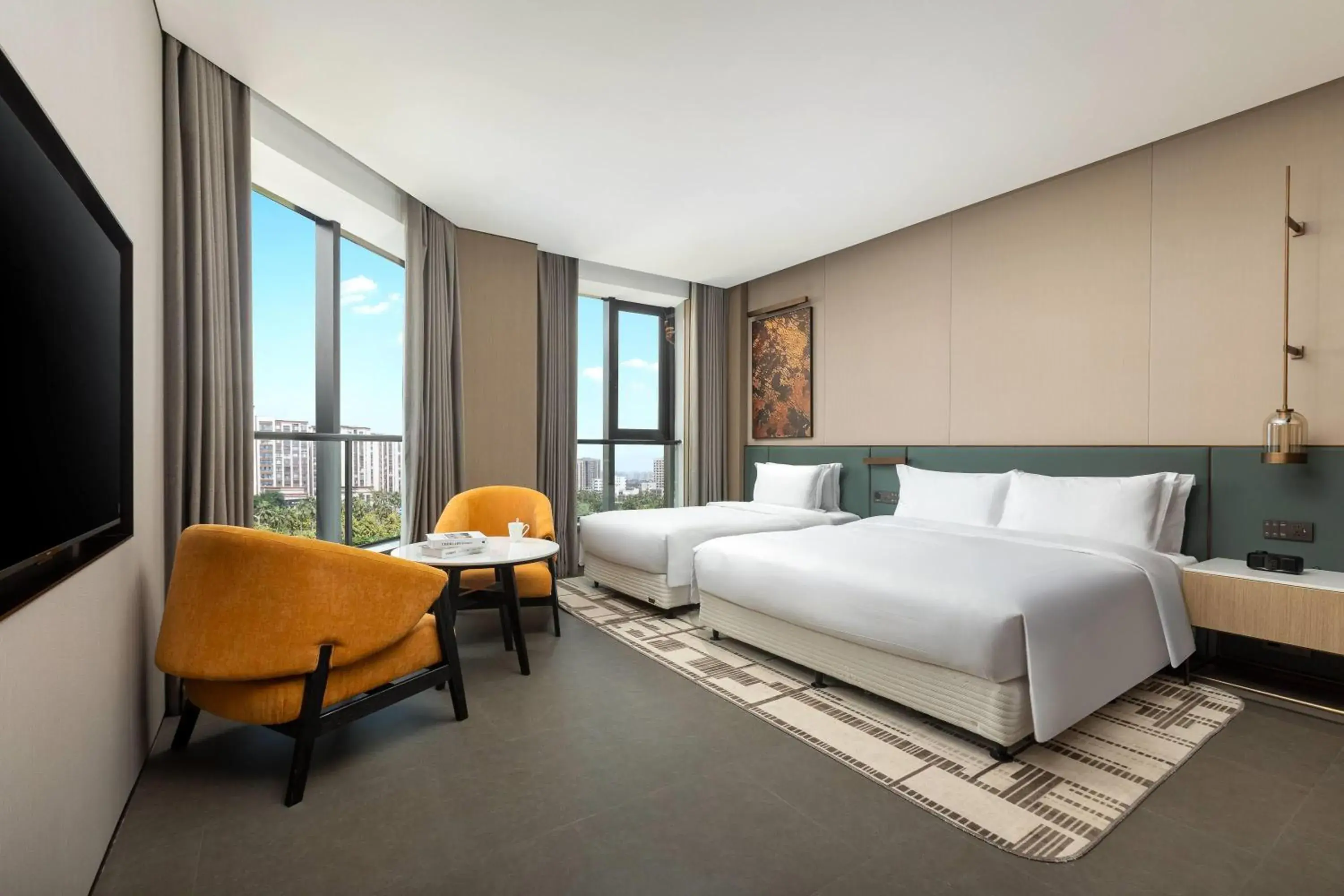 Deluxe Family King Room - Non-Smoking in Days Hotel by Wyndham Haikou Meilan Airport Deluxe Family King Room - Non-Smoking in Days Hotel by Wyndham Haikou Meilan Airport