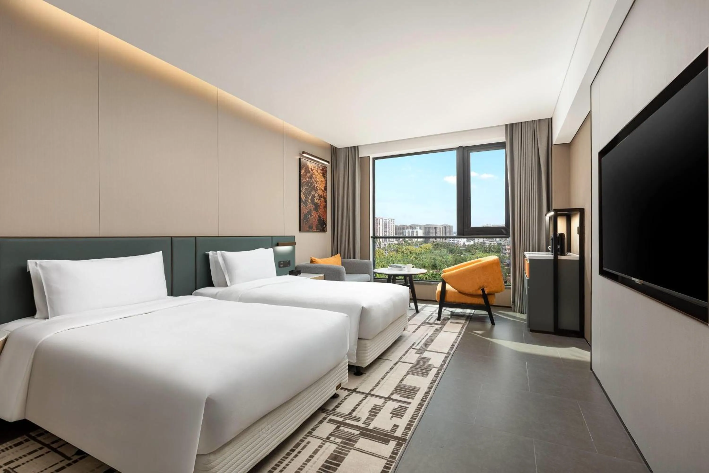 Photo of the whole room, Bed in Days Hotel by Wyndham Haikou Meilan Airport