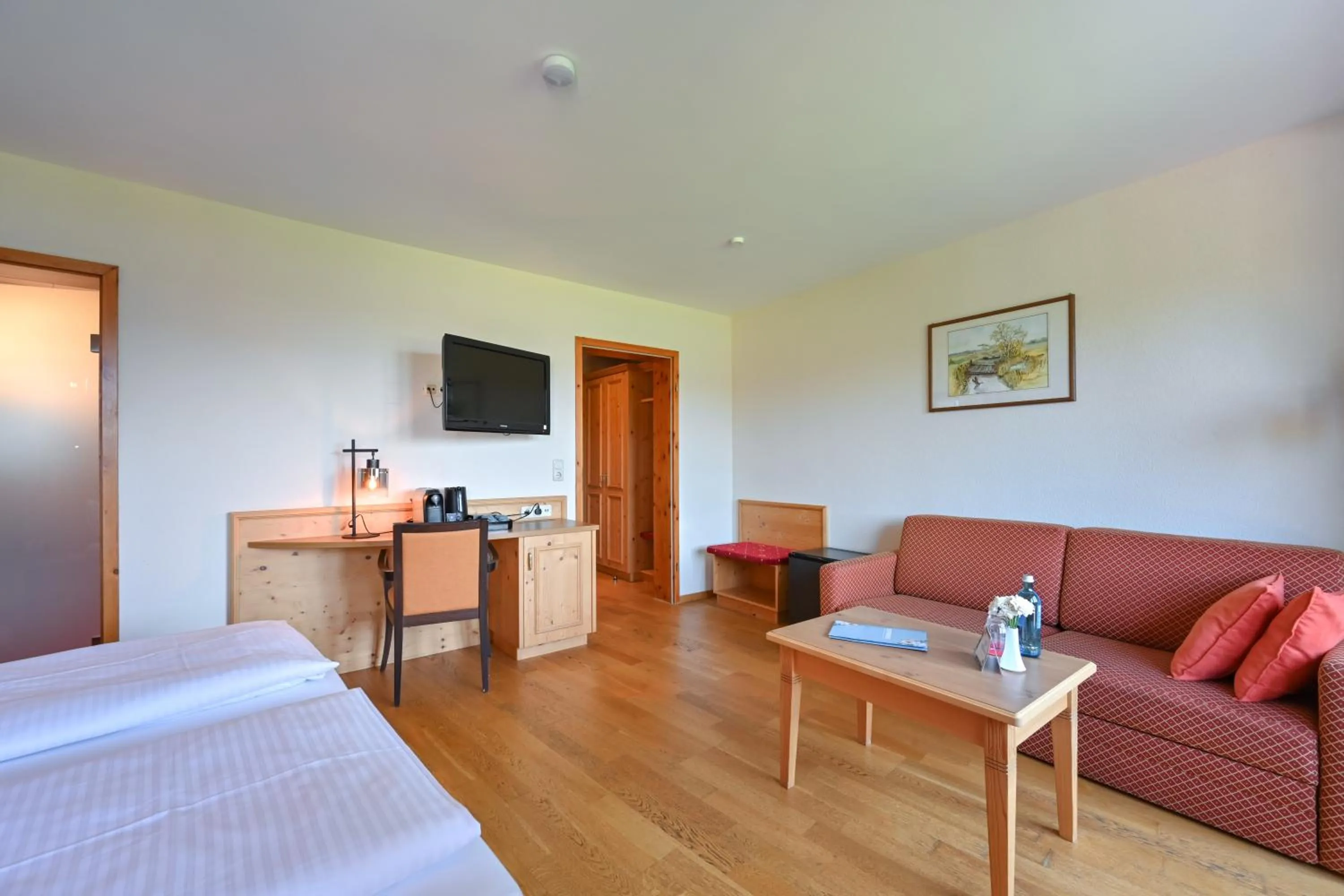 Bedroom, Bed in Rothenfels Panorama Hotel