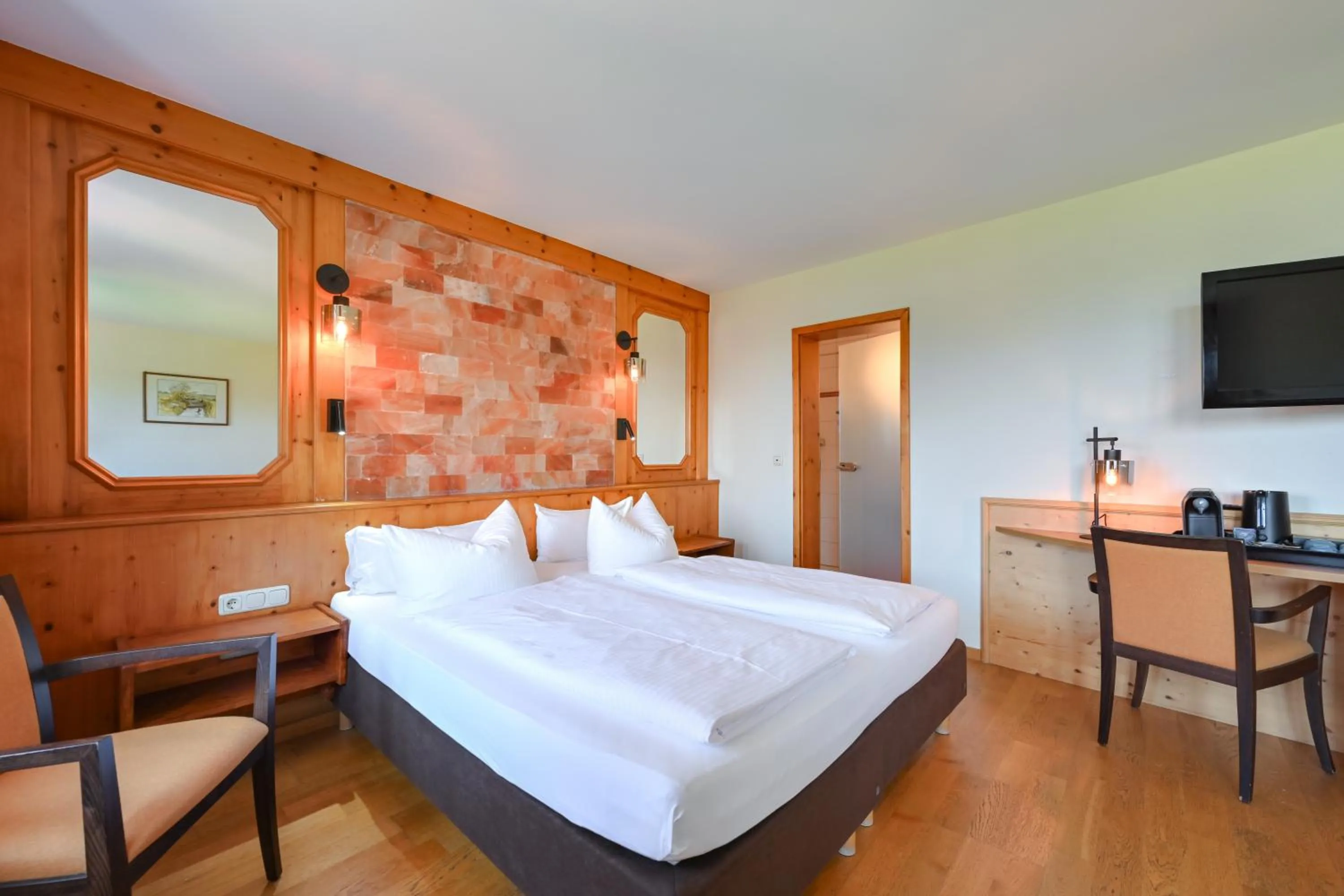 Bedroom, Bed in Rothenfels Panorama Hotel