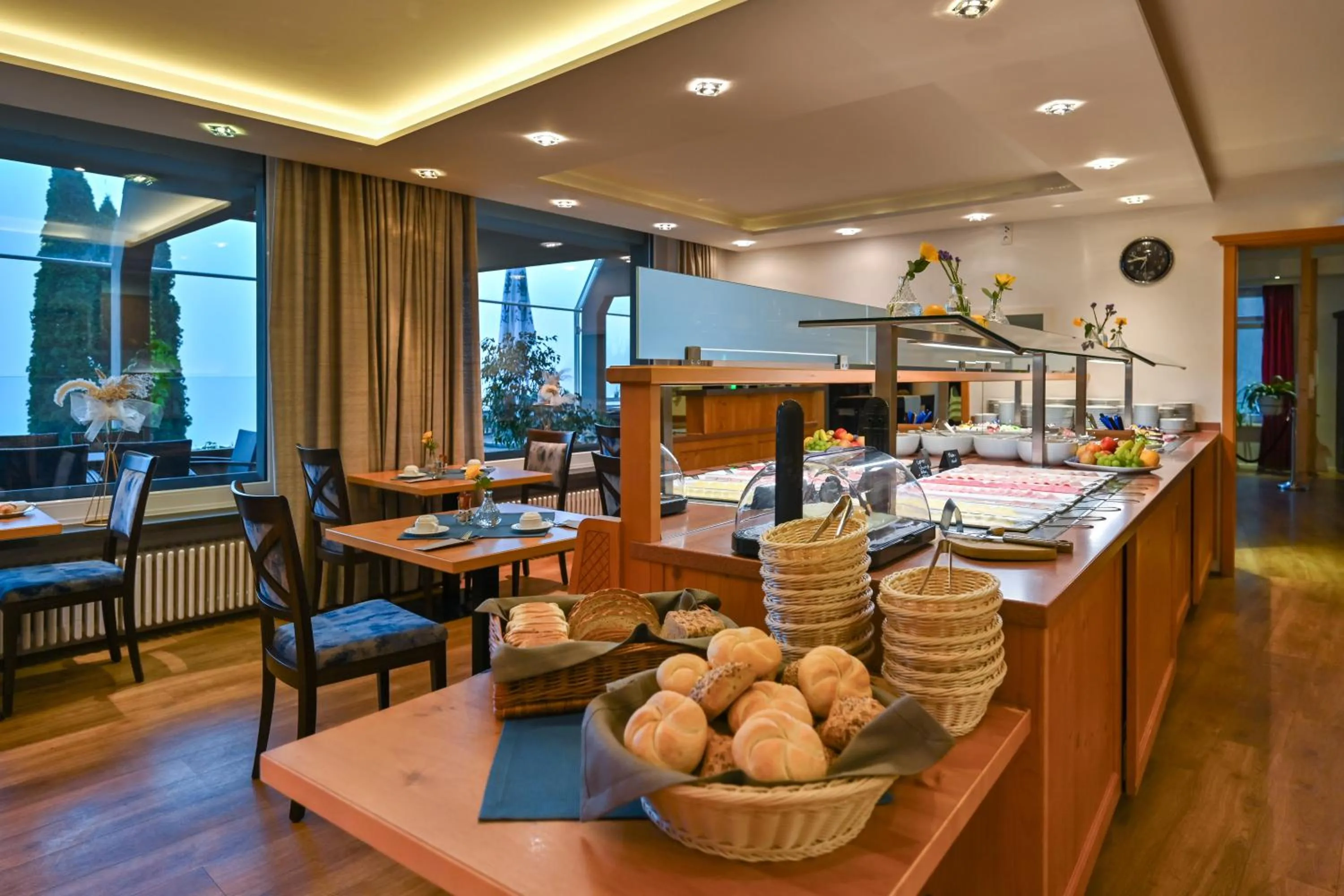 Buffet breakfast in Rothenfels Panorama Hotel