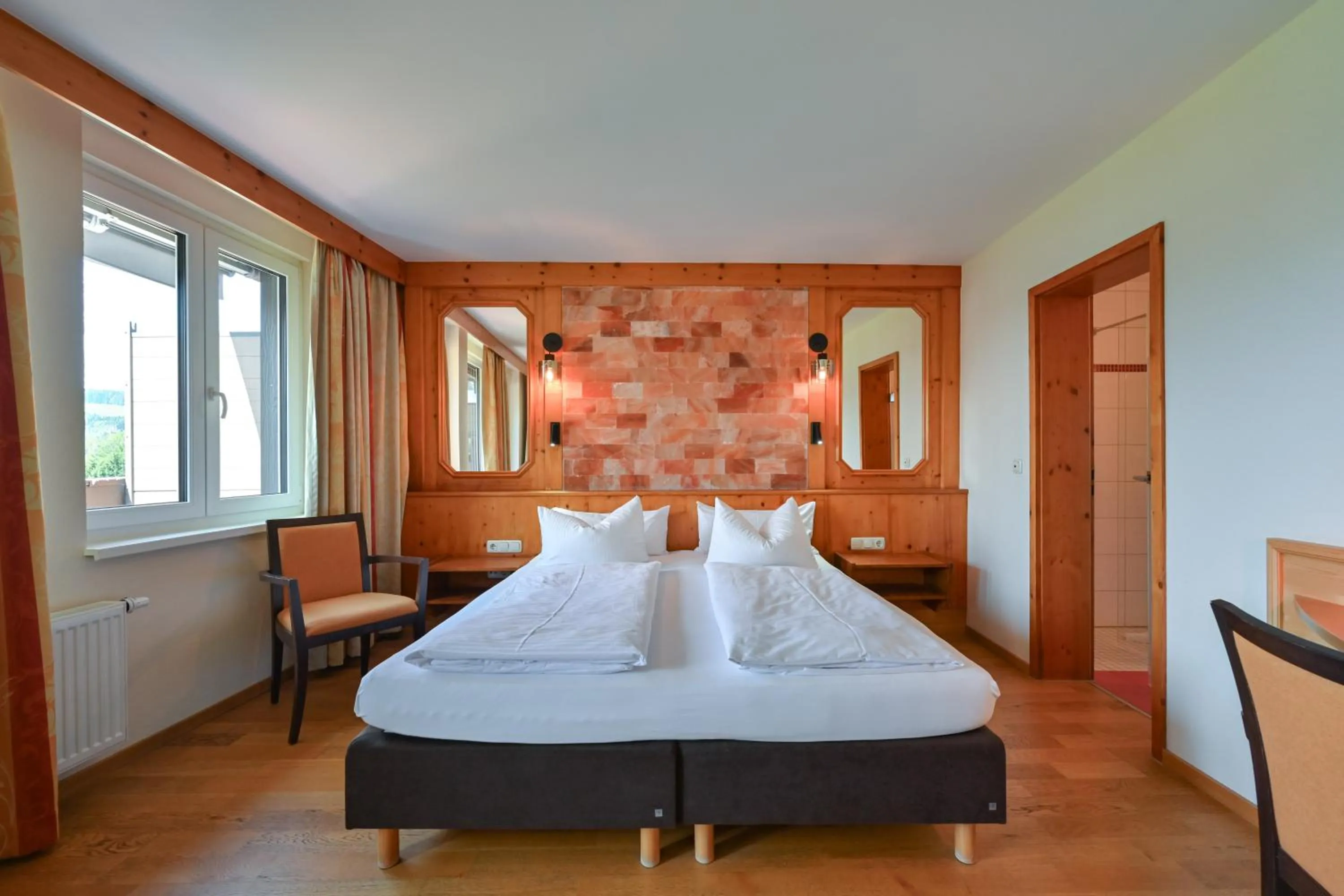 Bedroom, Bed in Rothenfels Panorama Hotel