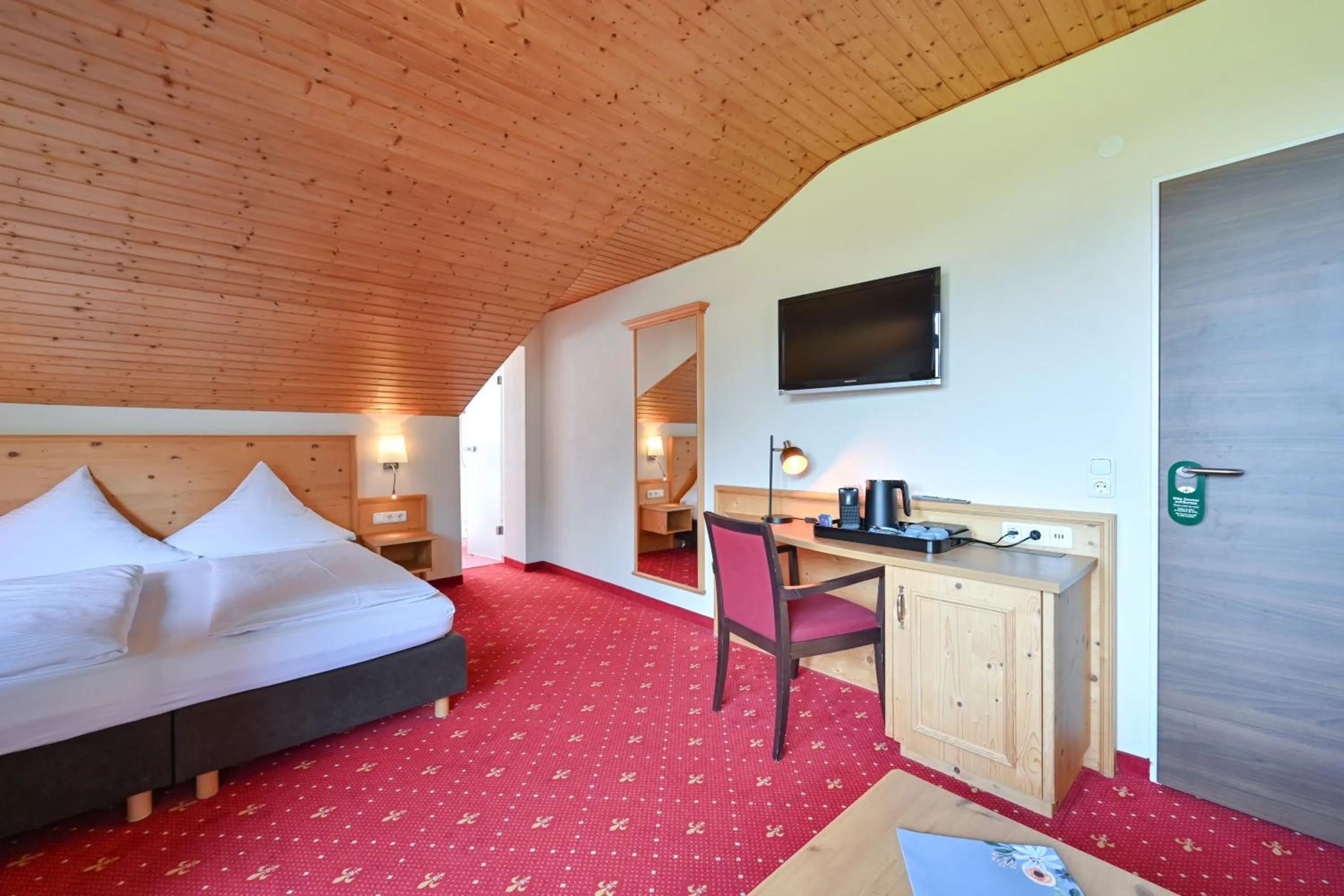 Bedroom, Bed in Rothenfels Panorama Hotel