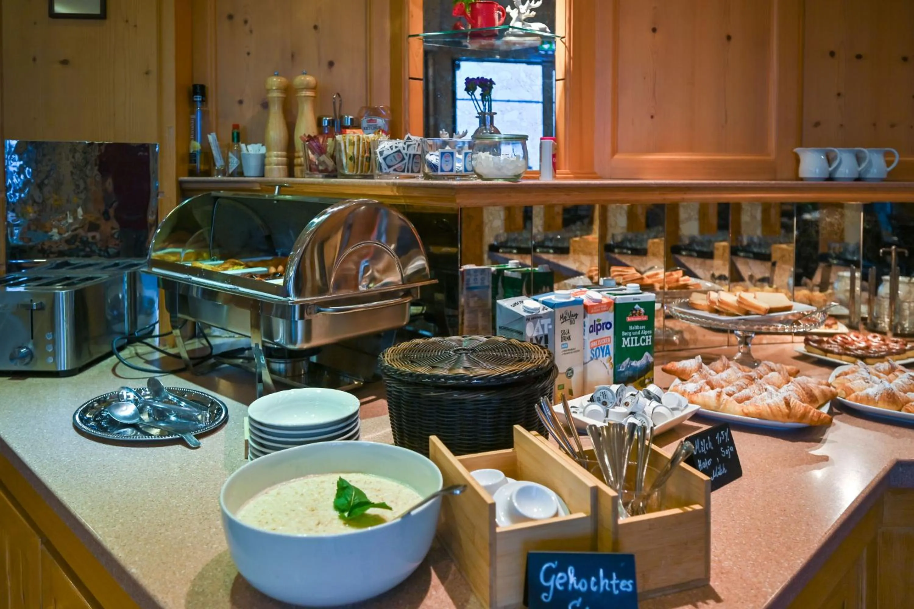 Buffet breakfast in Rothenfels Panorama Hotel