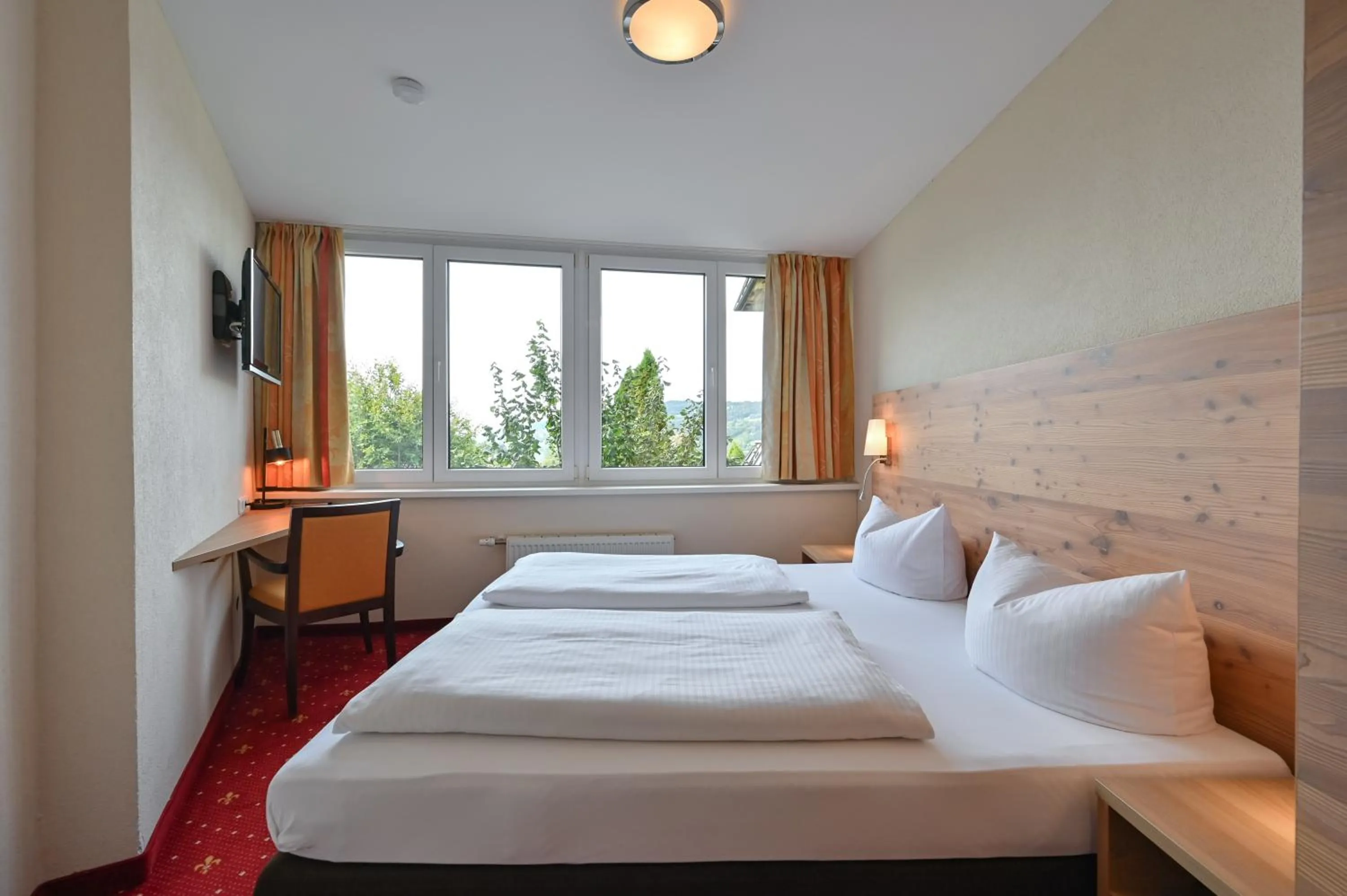 Bedroom, Bed in Rothenfels Panorama Hotel