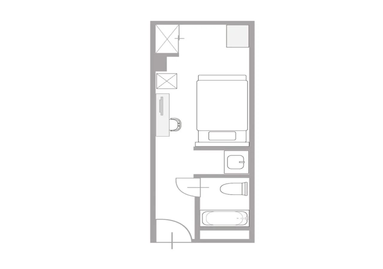 Floor plan in Yutorelo Beppu