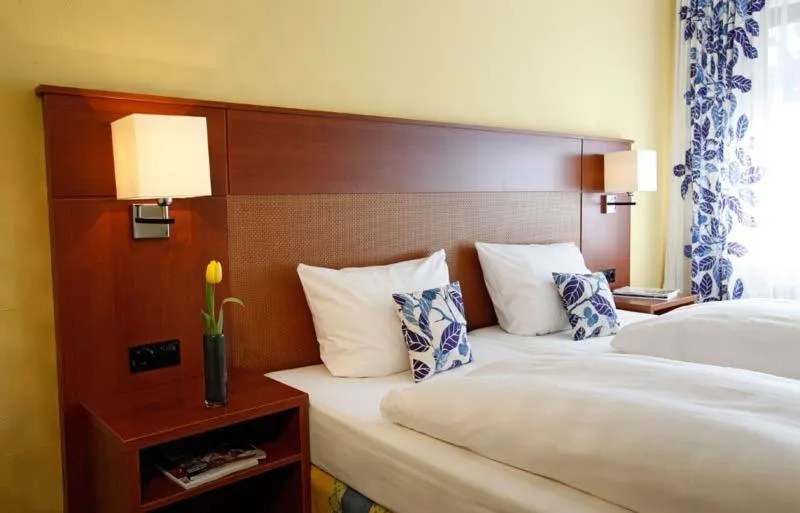 Bed in Ahorn Hotel