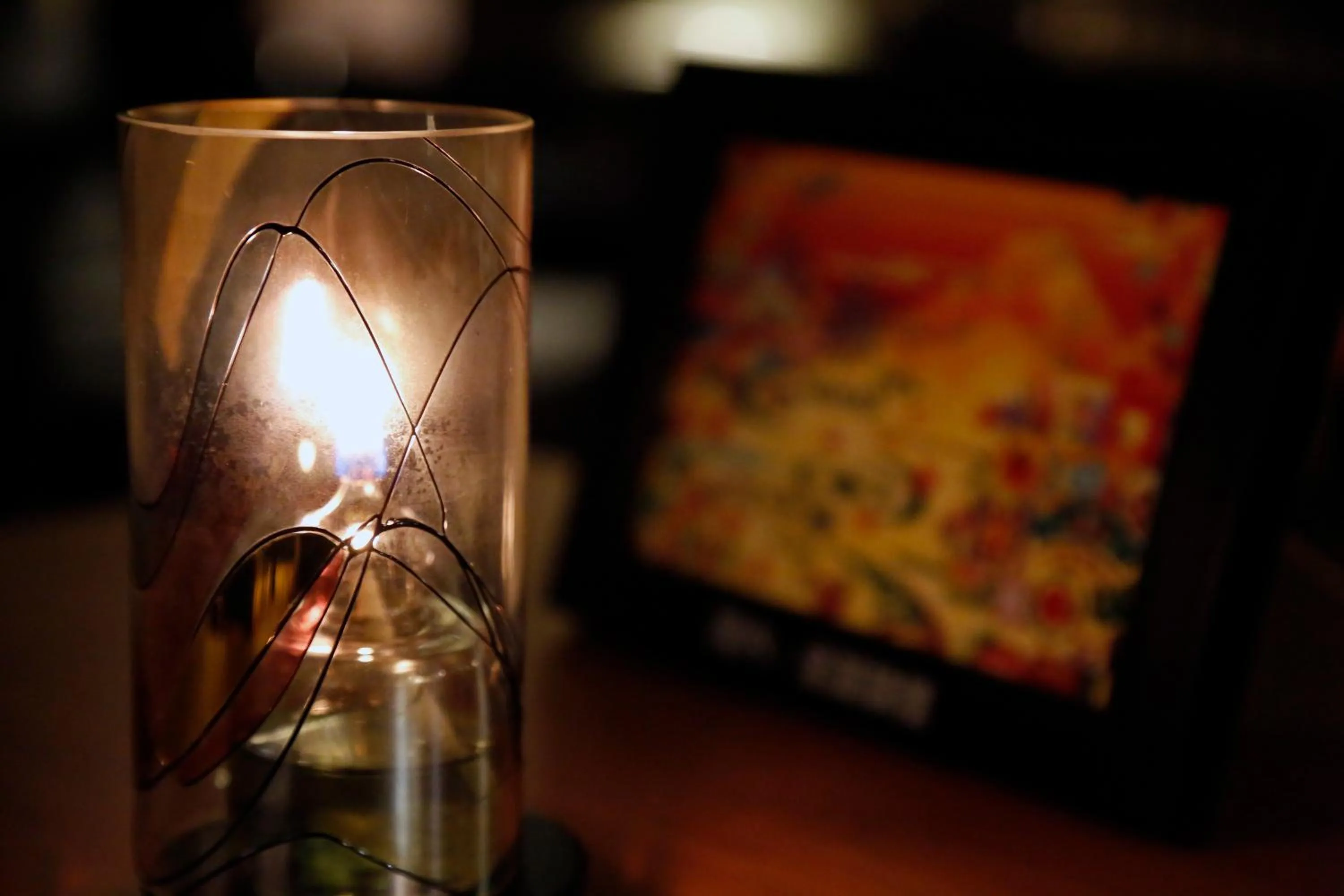 Decorative detail in Yufuin Lamp no Yado