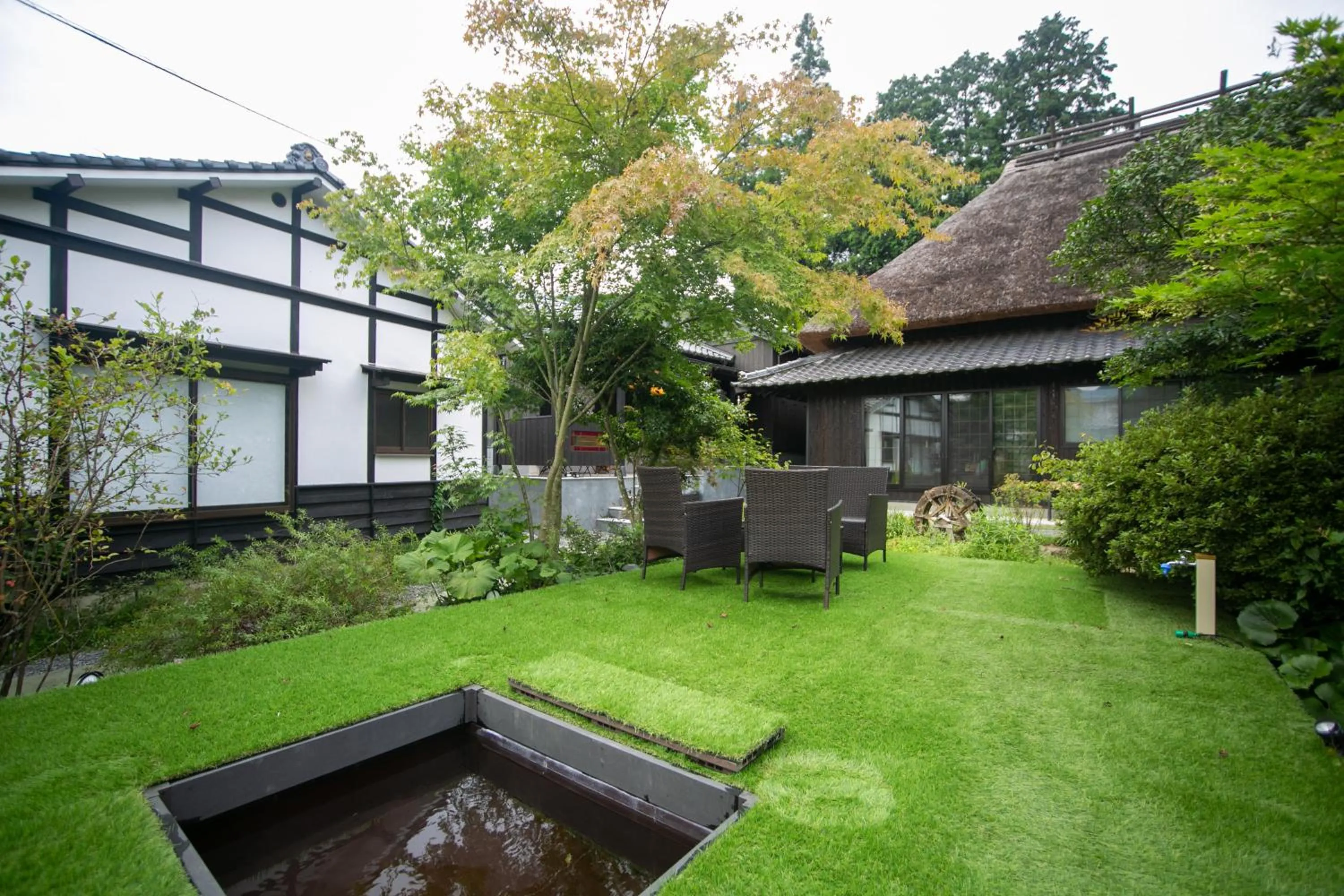 Property building in Yufuin Lamp no Yado