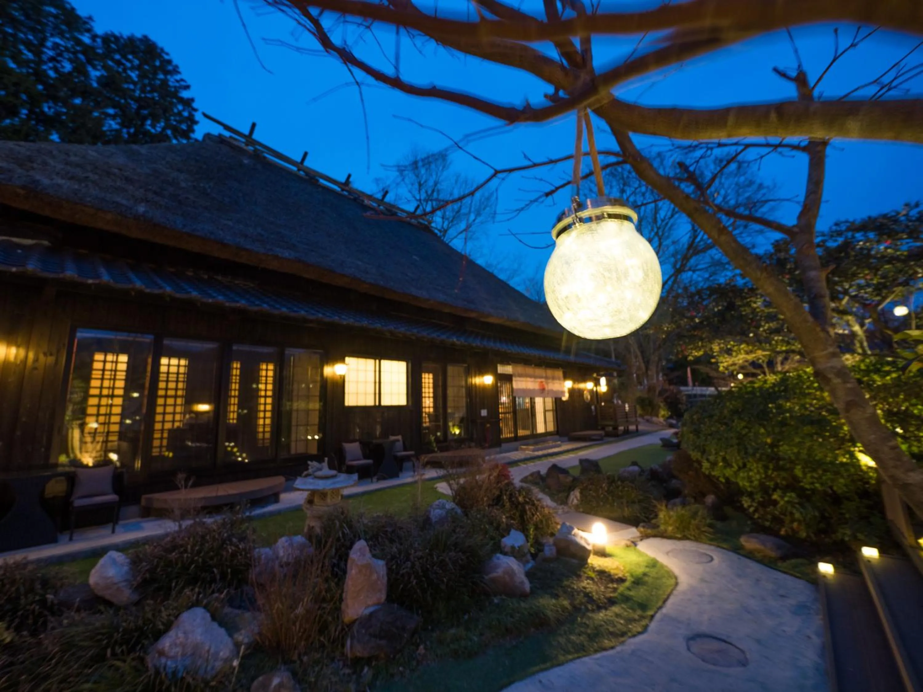 Property building in Yufuin Lamp no Yado