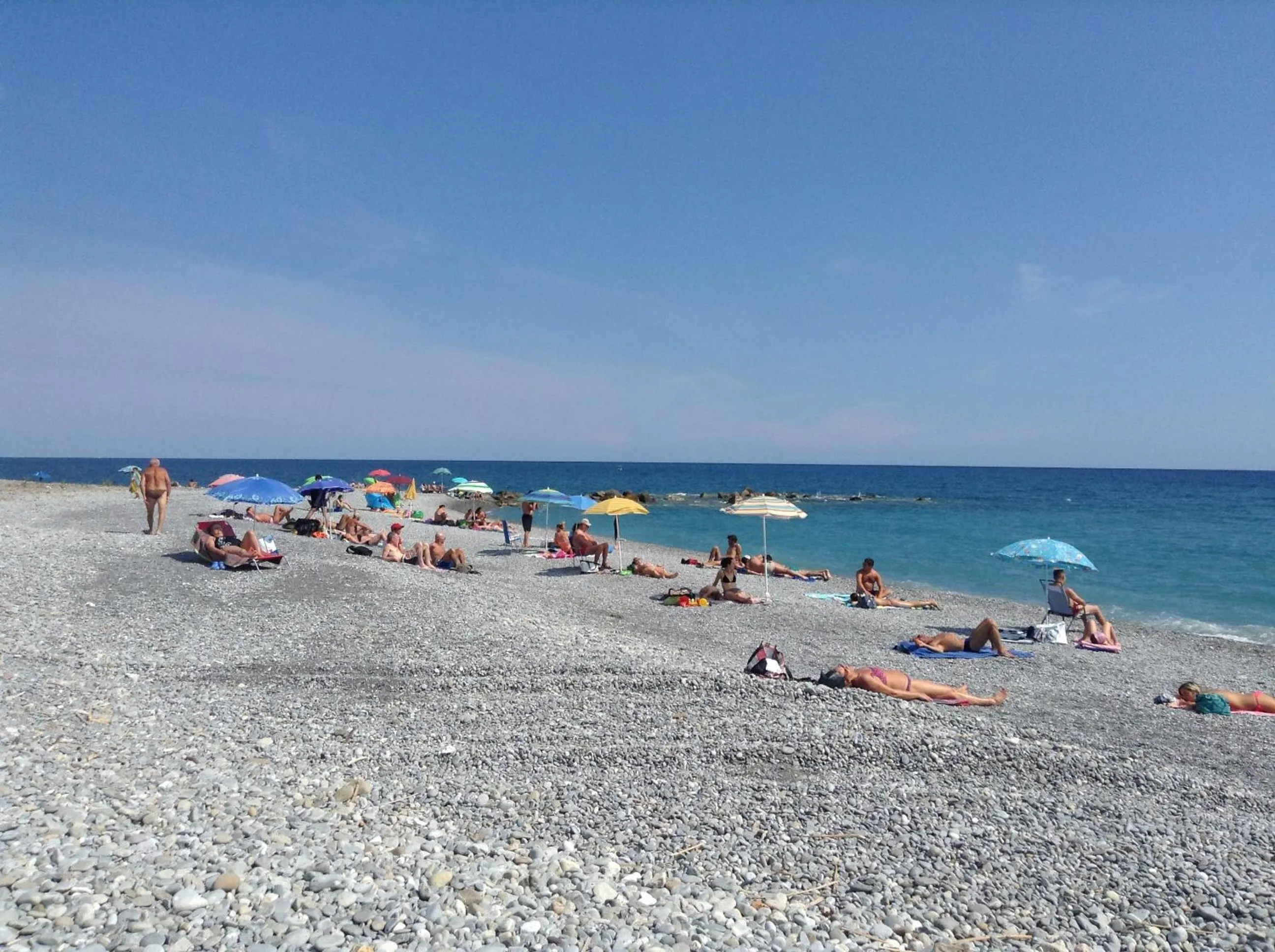 Beach in Villa Le Logge