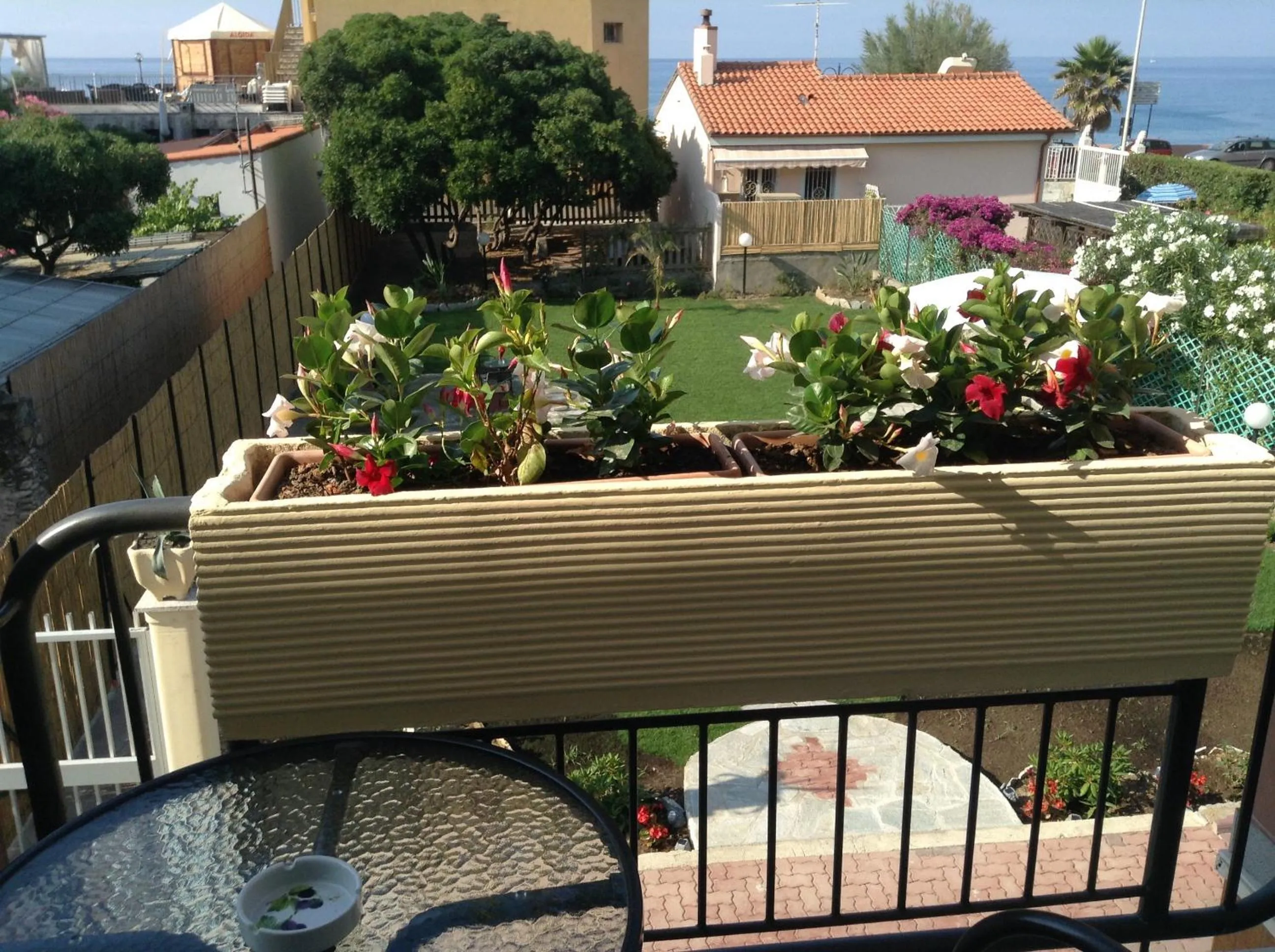 Garden in Villa Le Logge