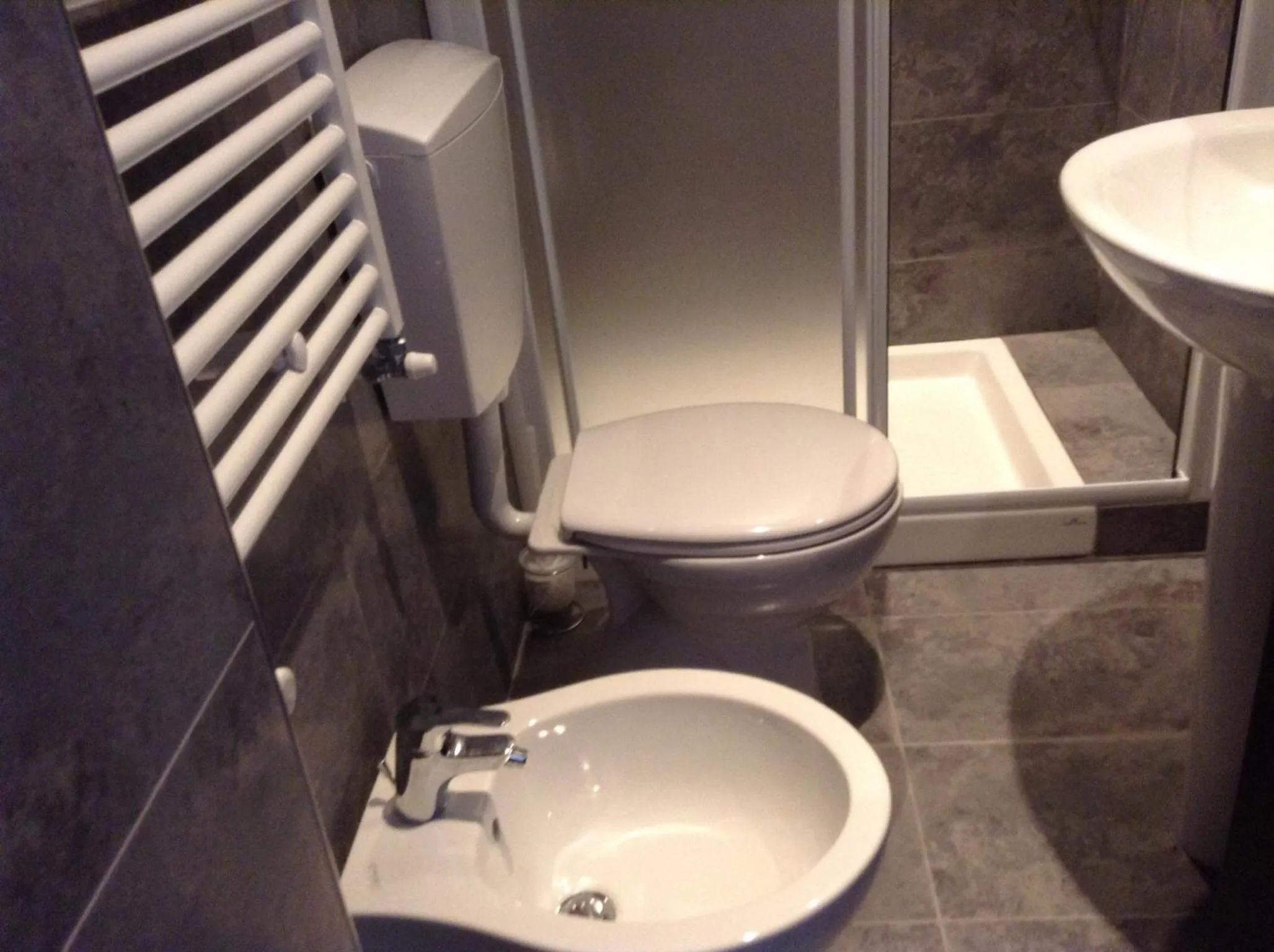 Shower in Villa Le Logge