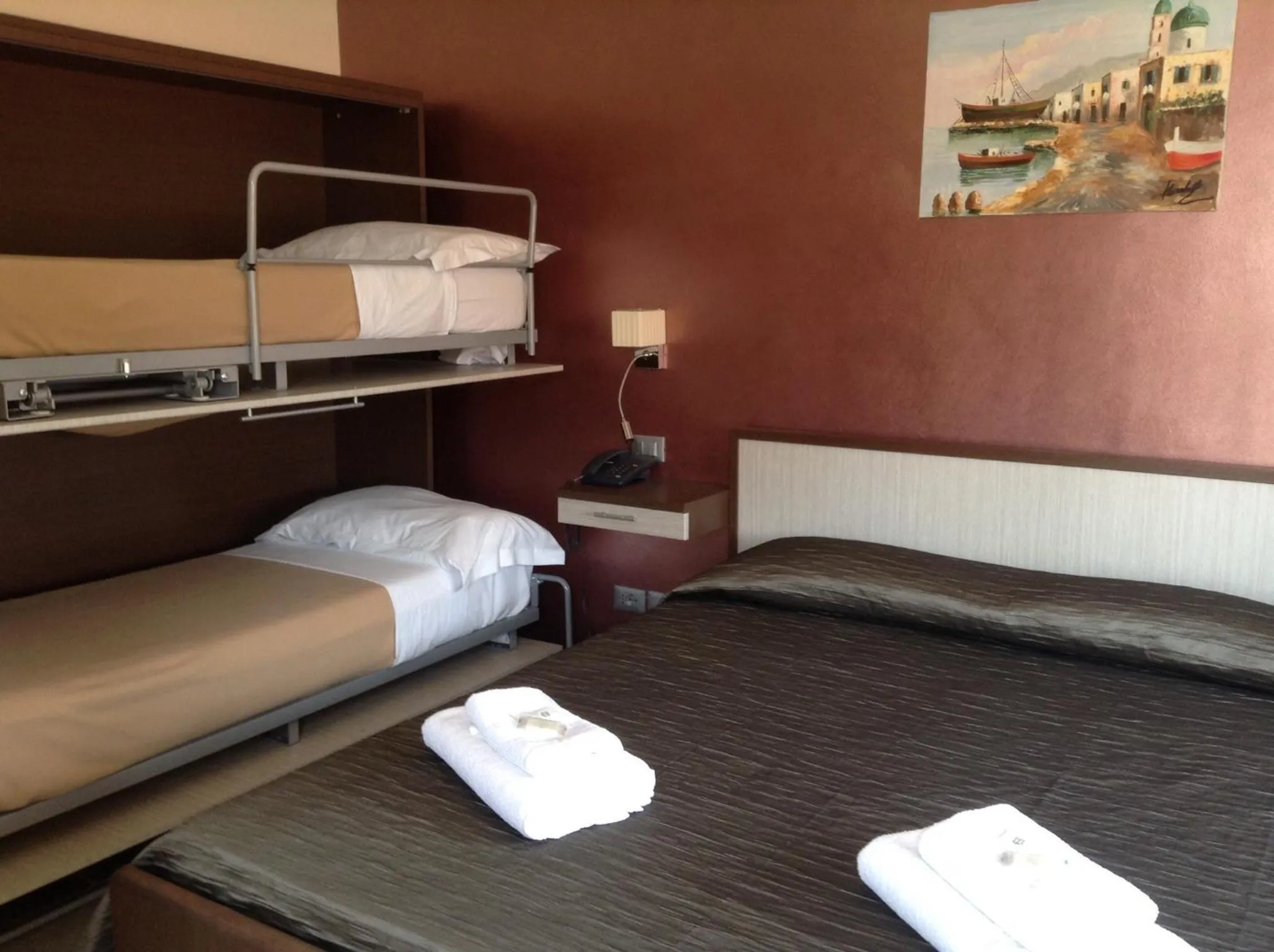 Decorative detail, Bed in Villa Le Logge