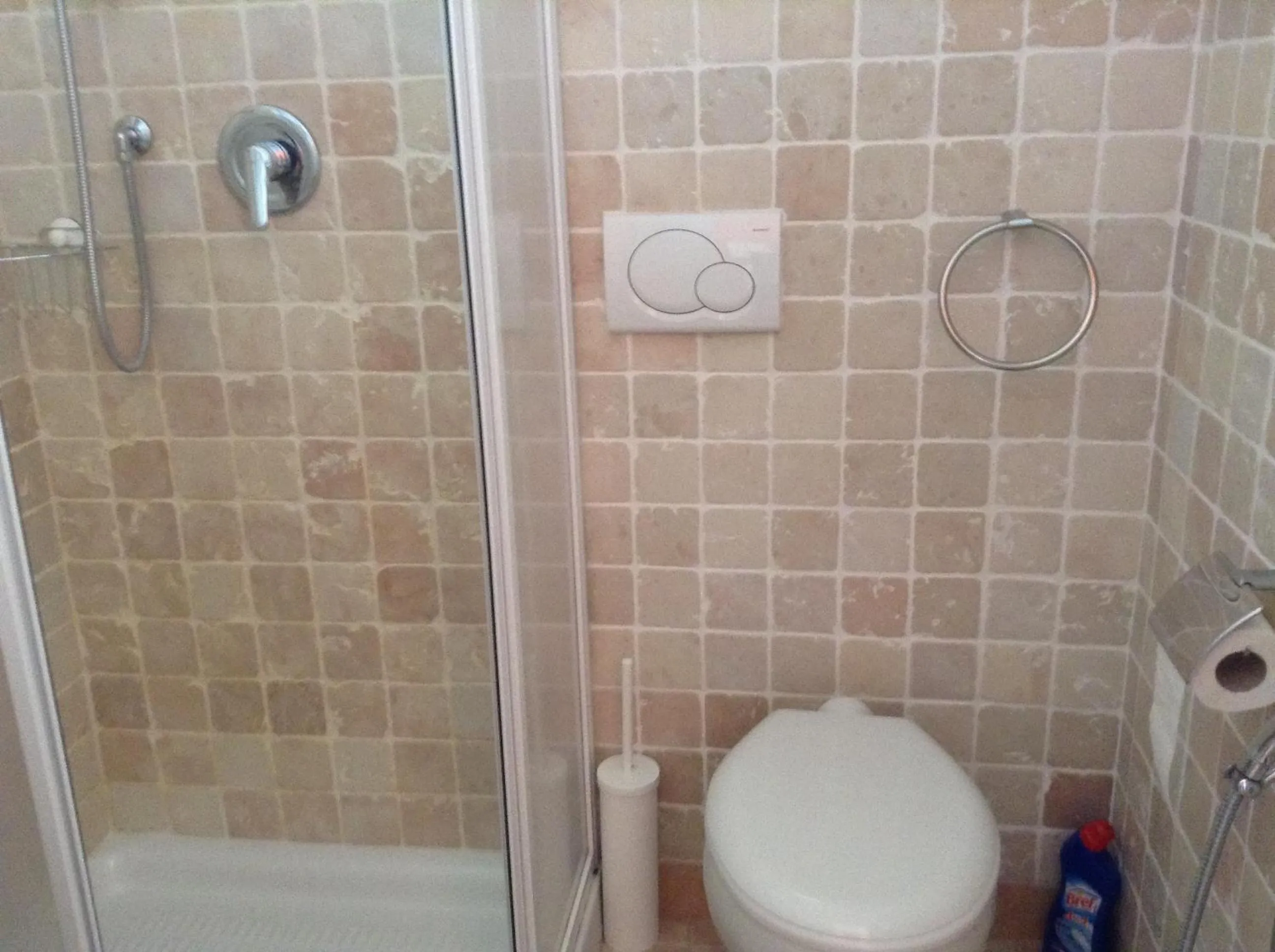 Shower in Villa Le Logge