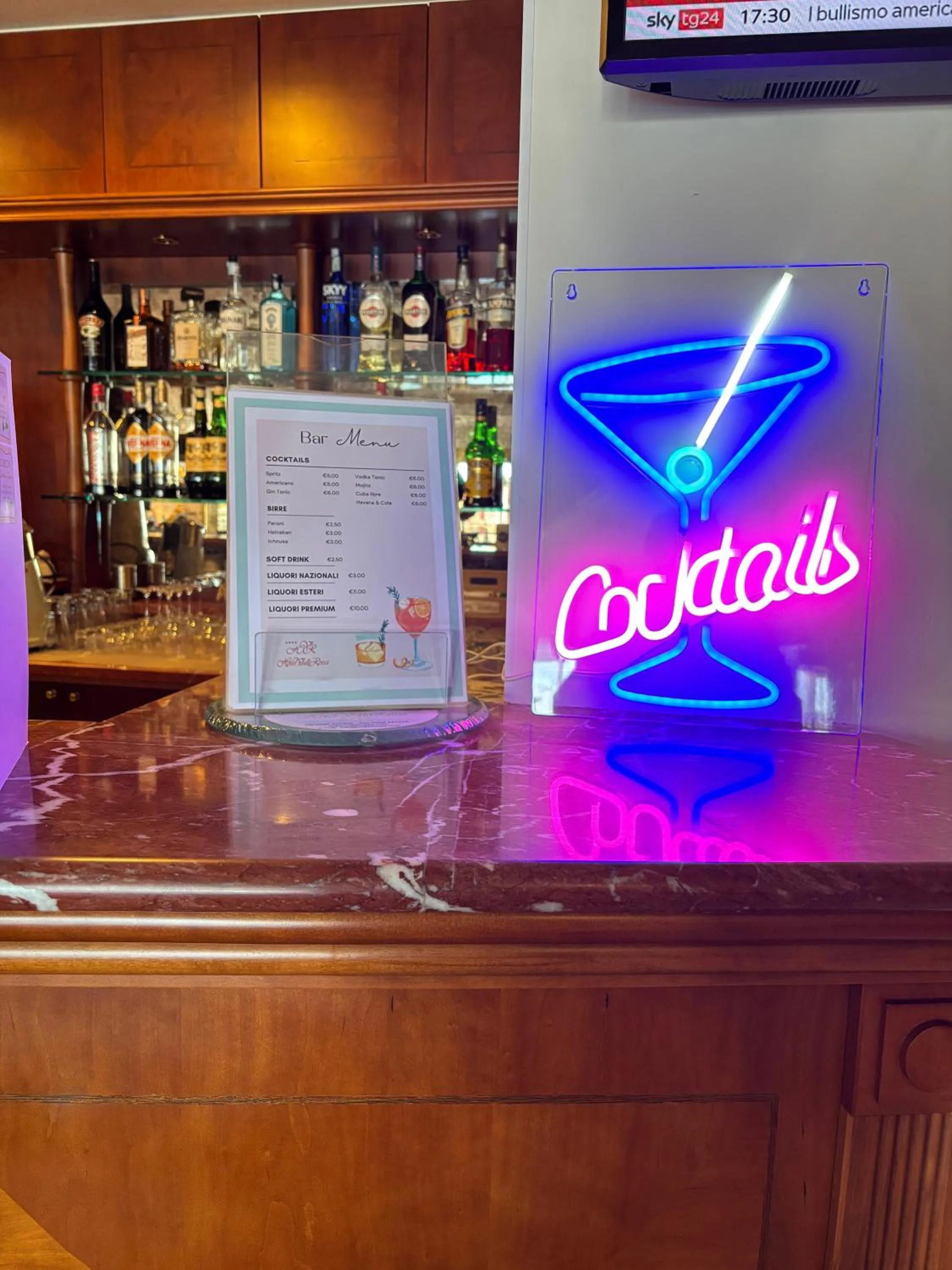 Lounge or bar in Hotel Valle Rossa