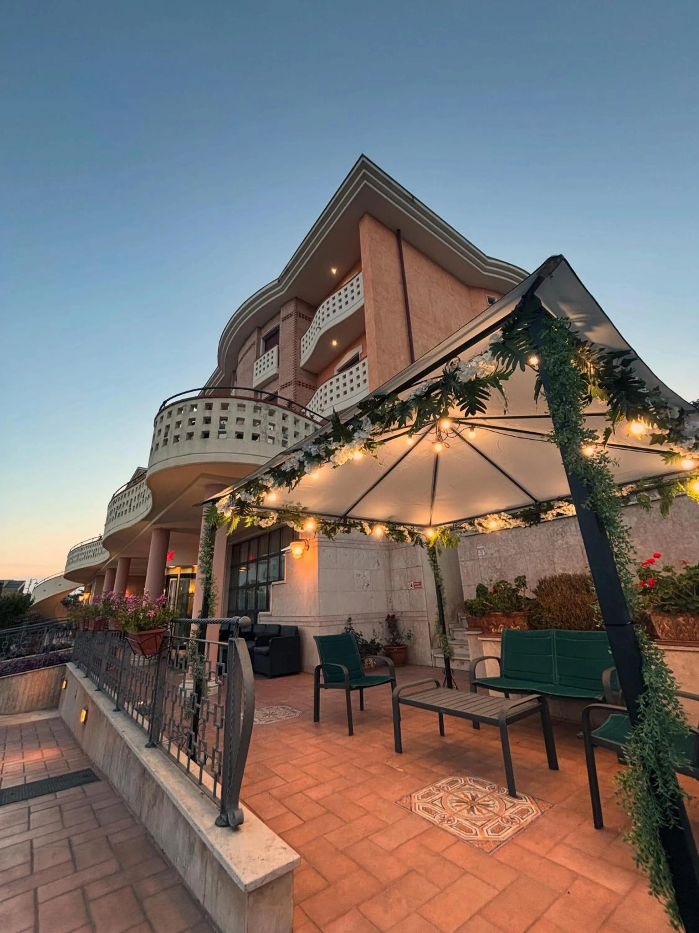Balcony/Terrace in Hotel Valle Rossa