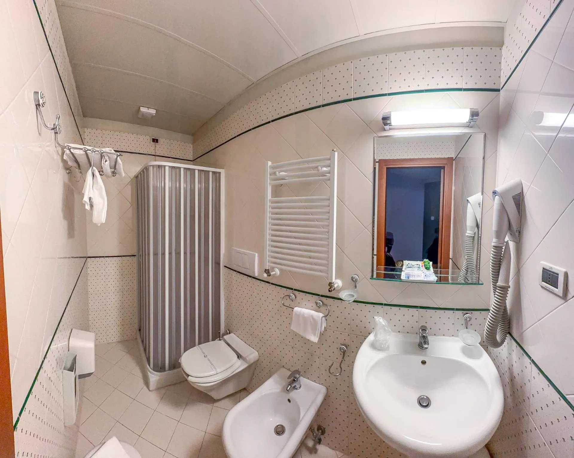 Bathroom in Hotel Valle Rossa