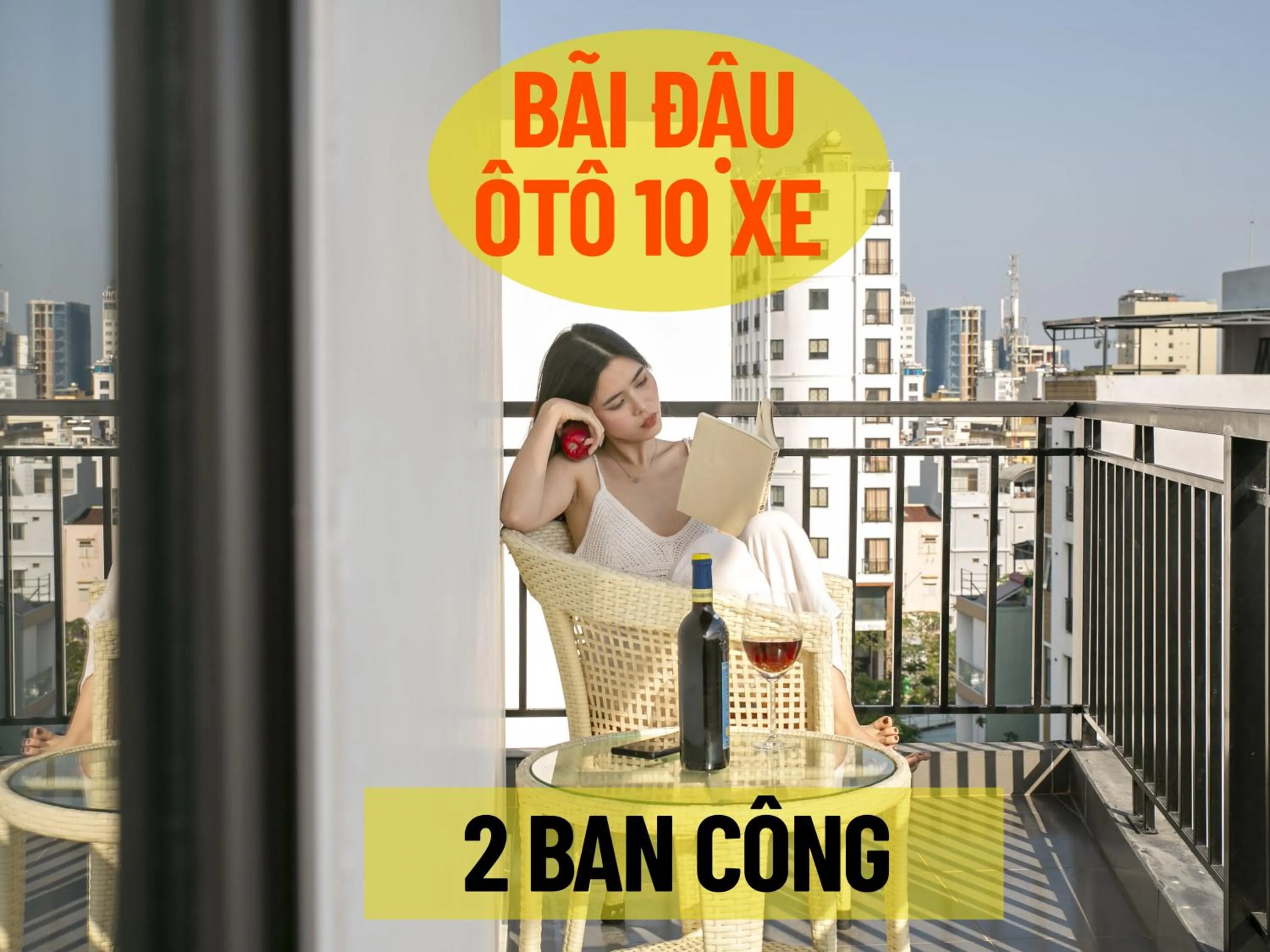 Balcony/Terrace in Hanami Hotel Danang