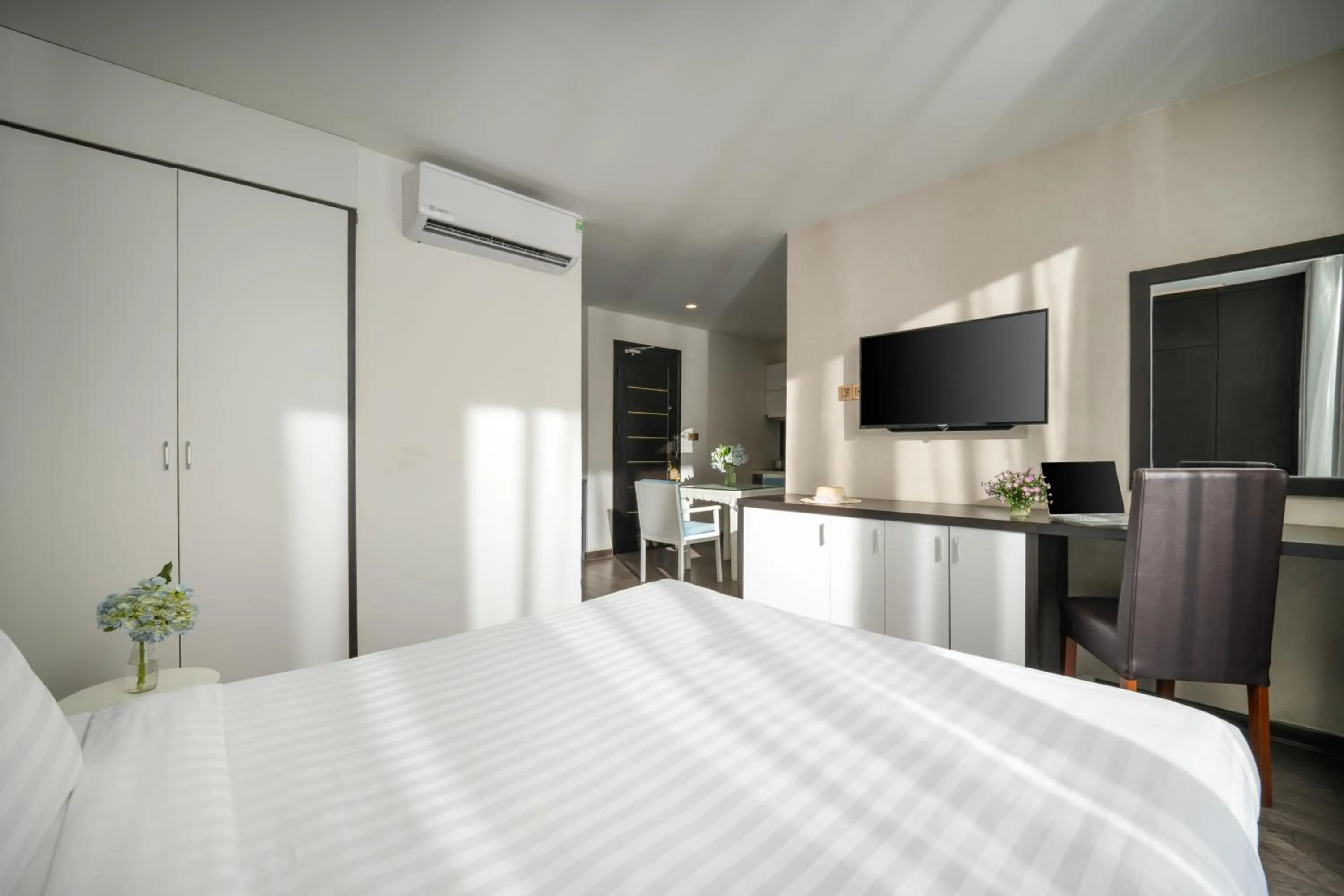 Bed in Hanami Hotel Danang