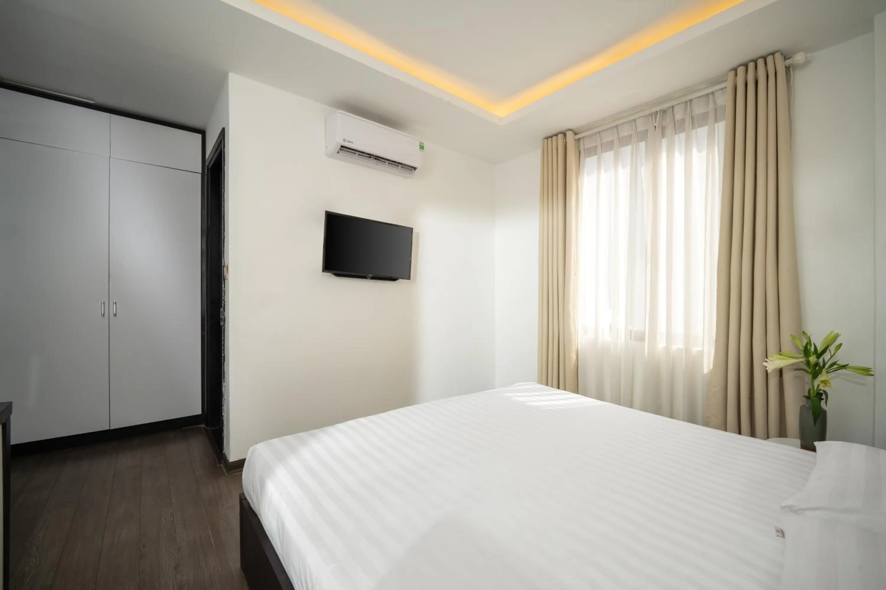 Bed in Hanami Hotel Danang