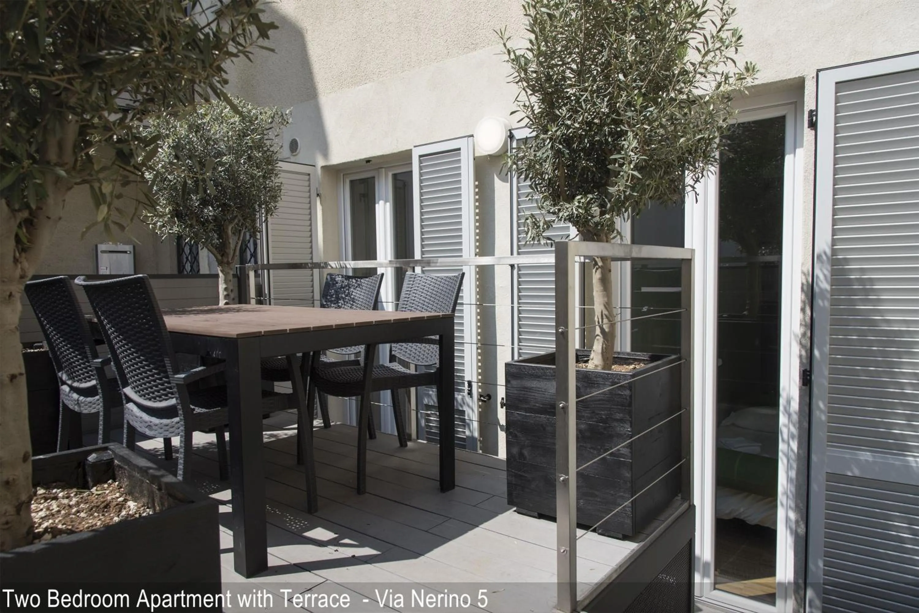 Balcony/Terrace in Brera Apartments in City Center