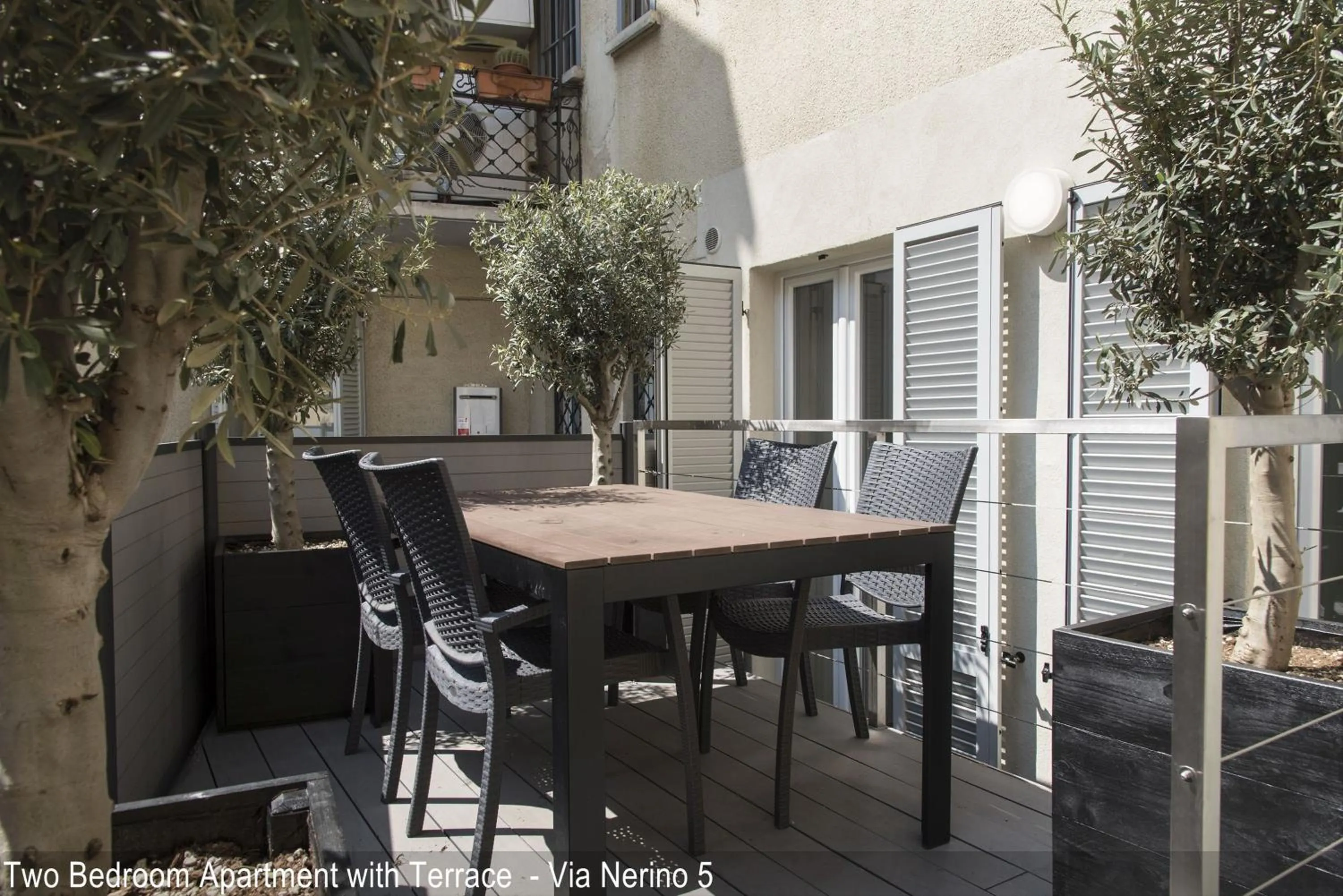 Balcony/Terrace in Brera Apartments in City Center
