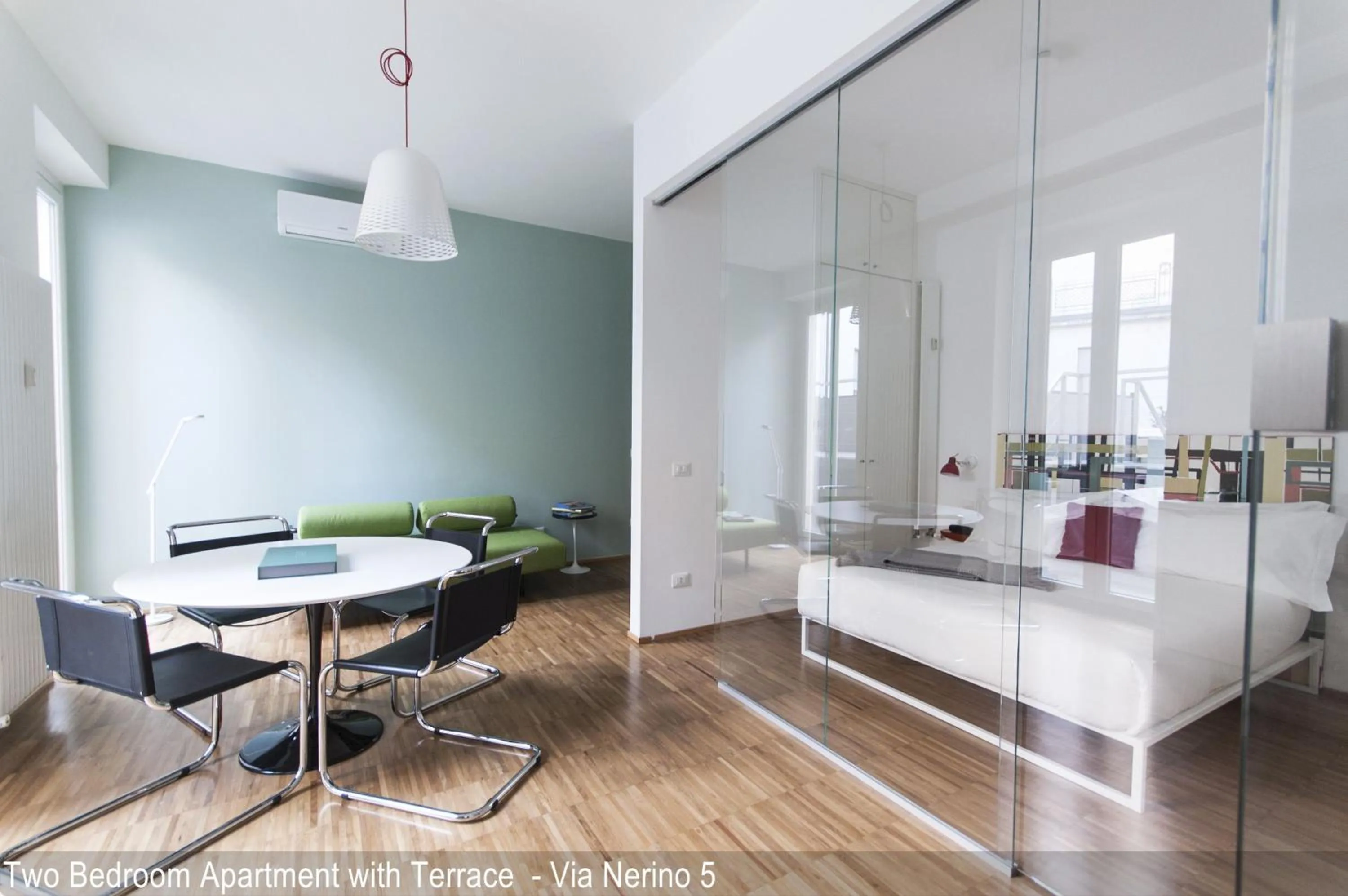 Living room in Brera Apartments in City Center