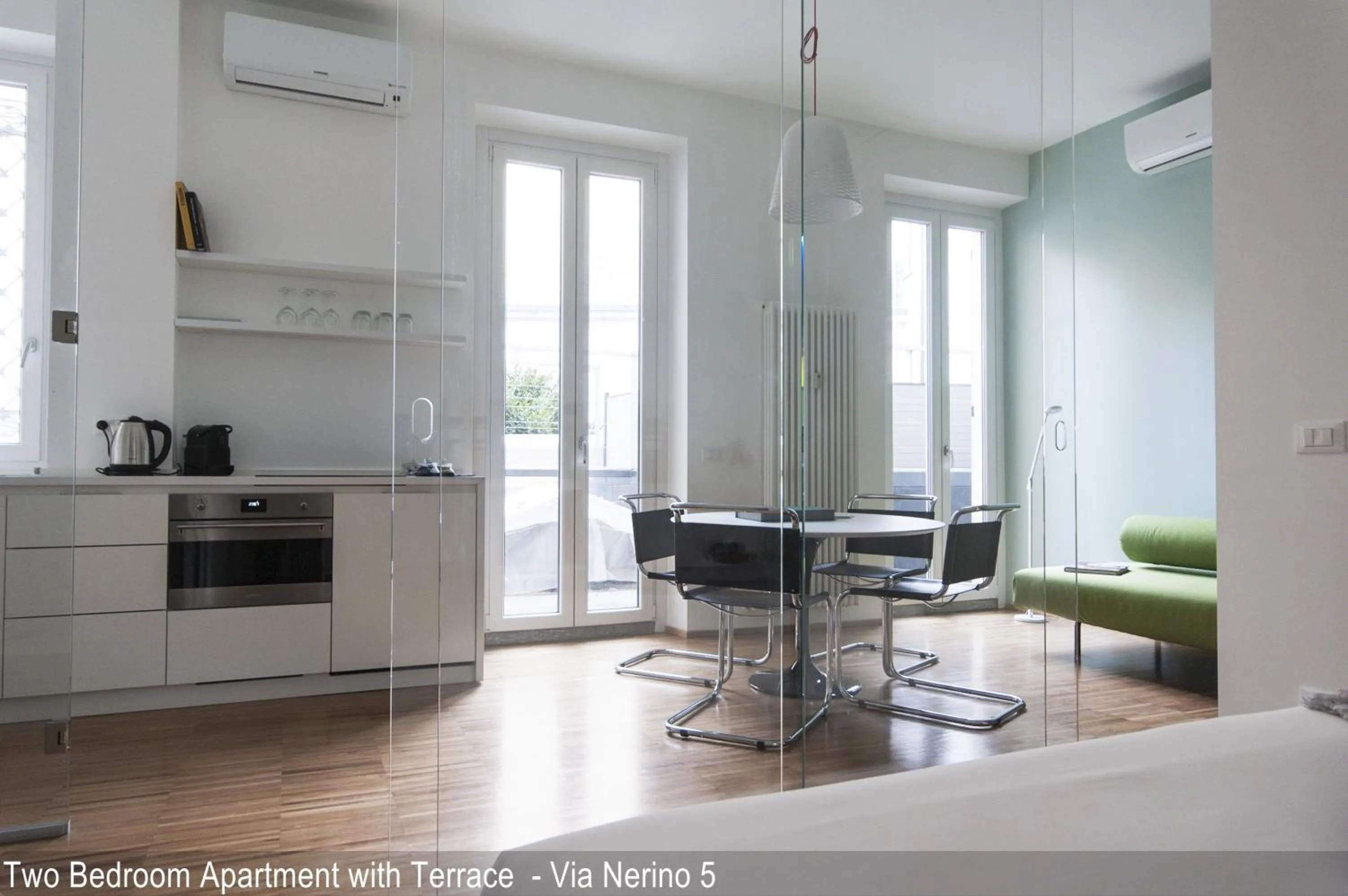 Living room in Brera Apartments in City Center