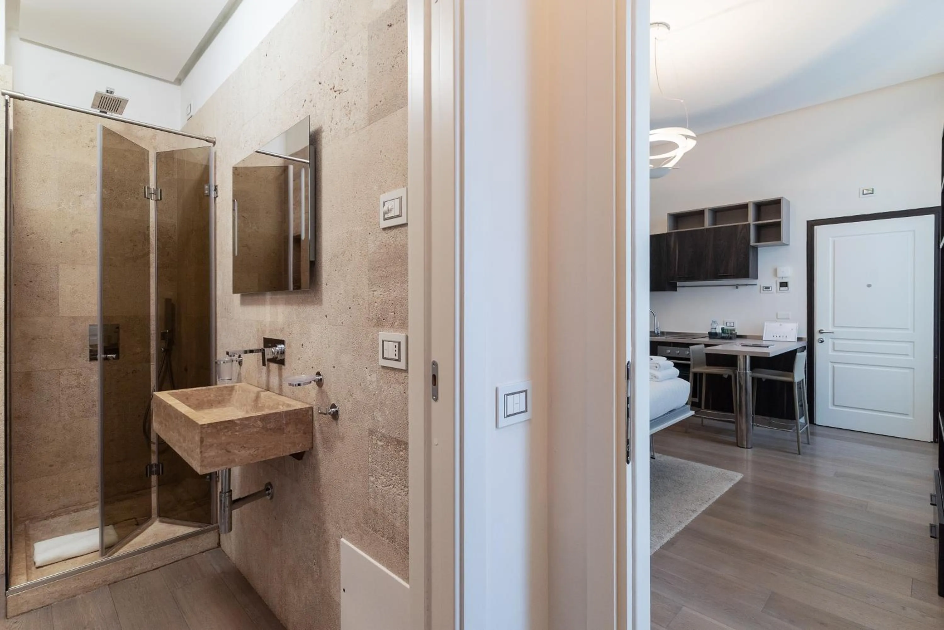 Bathroom in Brera Apartments in City Center