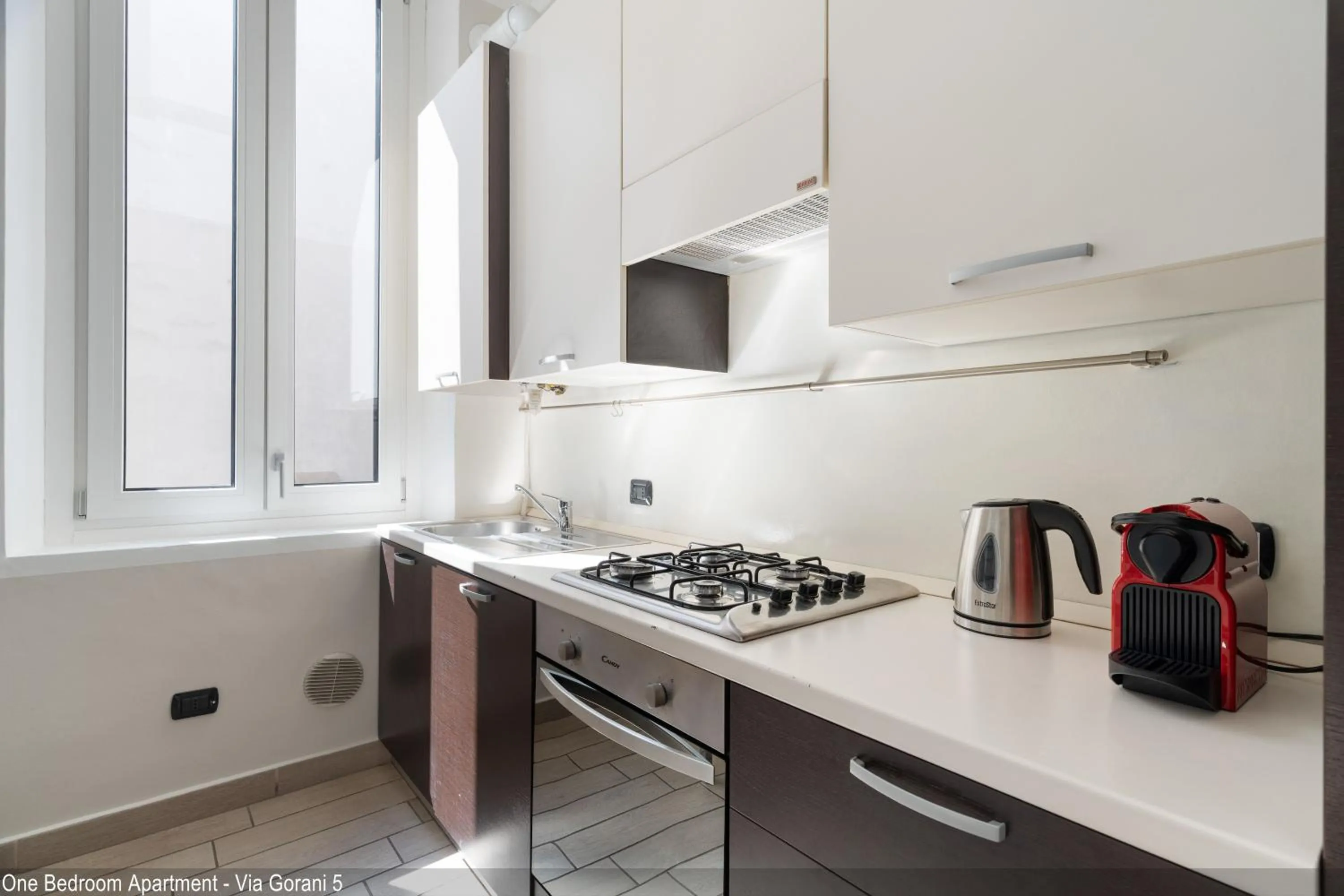 Kitchen or kitchenette in Brera Apartments in City Center
