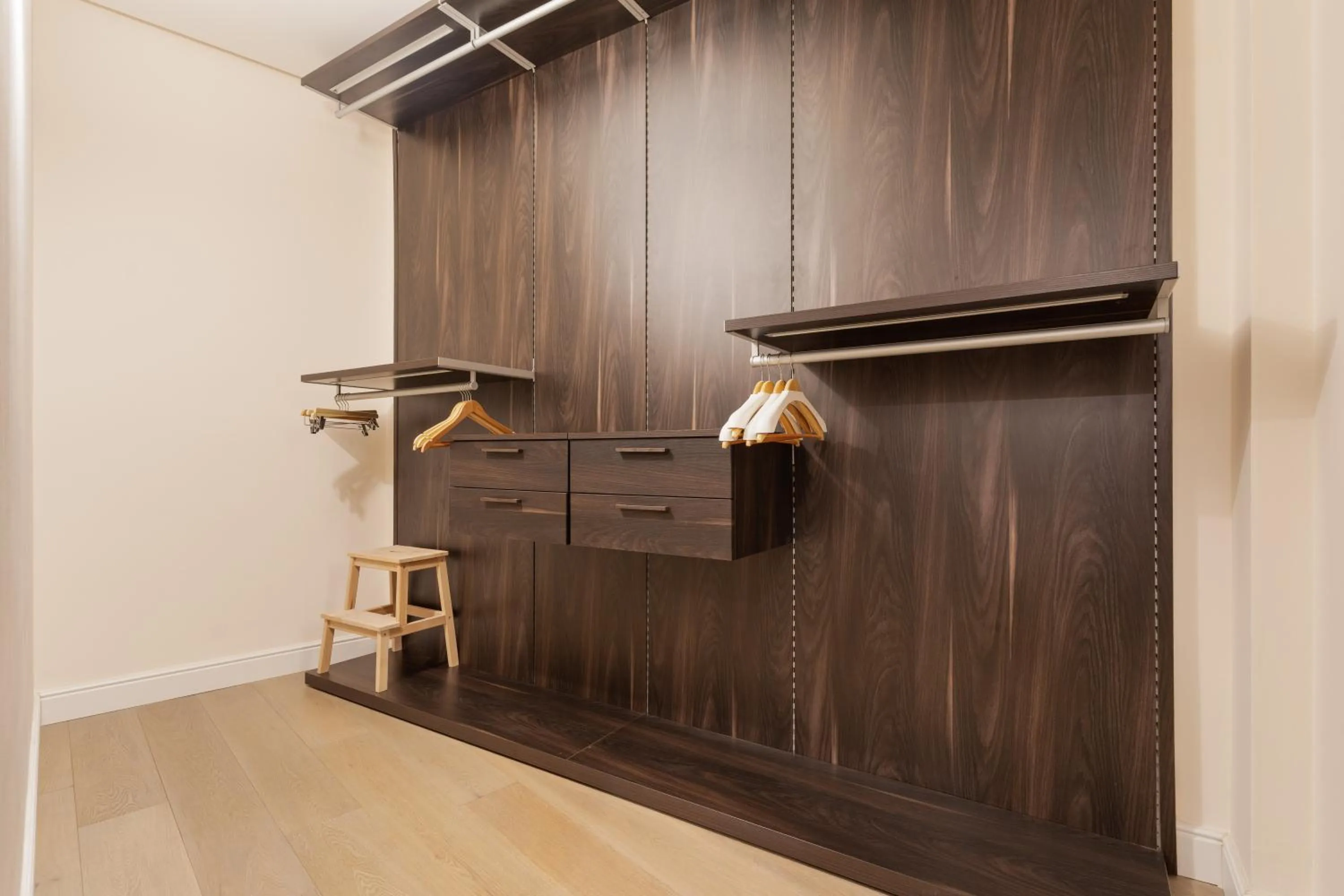 wardrobe in Brera Apartments in City Center