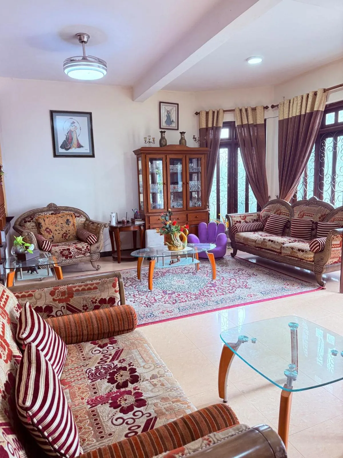 Seating area in Resident View Homestay