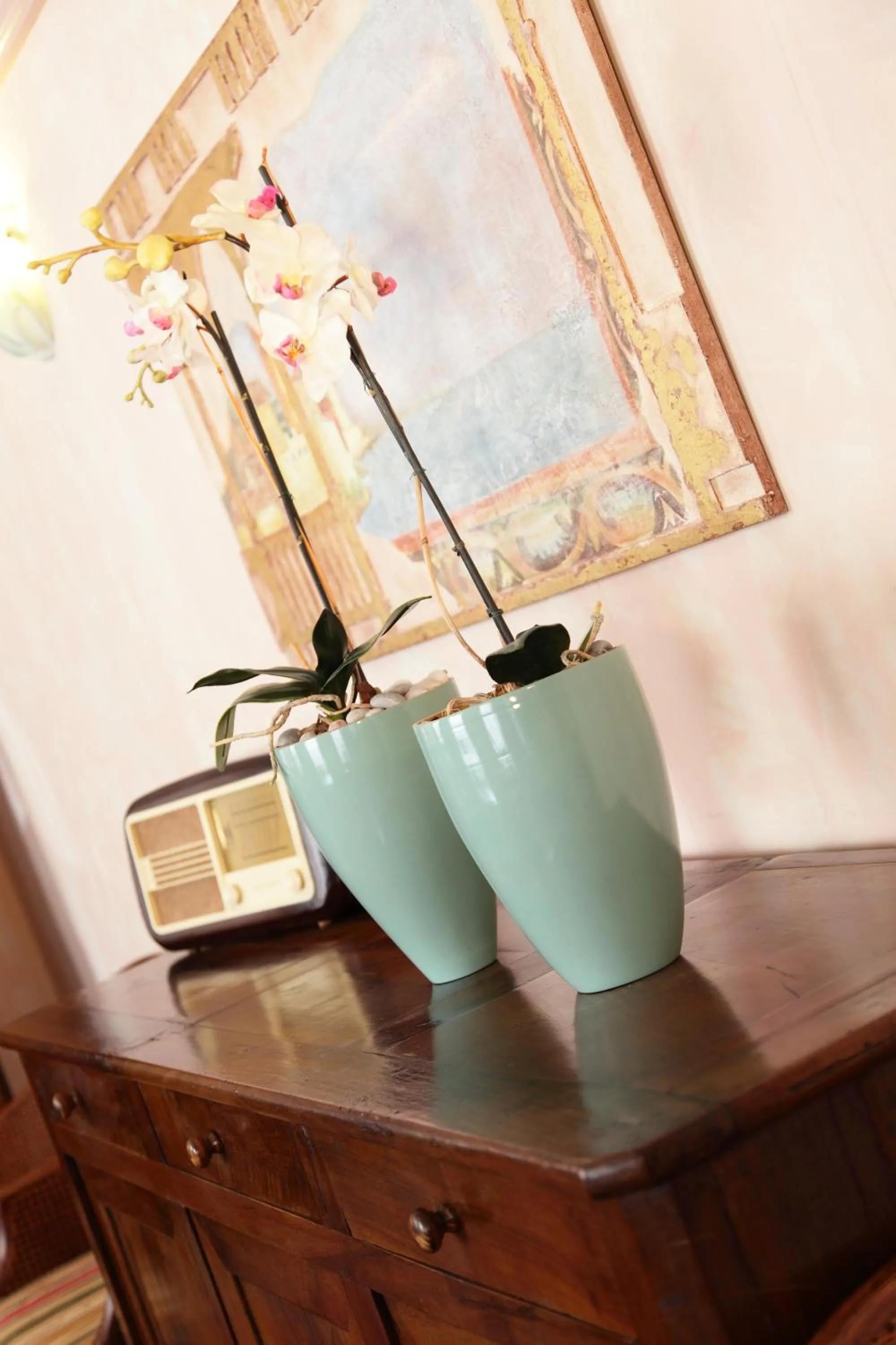 Decorative detail in Hotel Abbazia