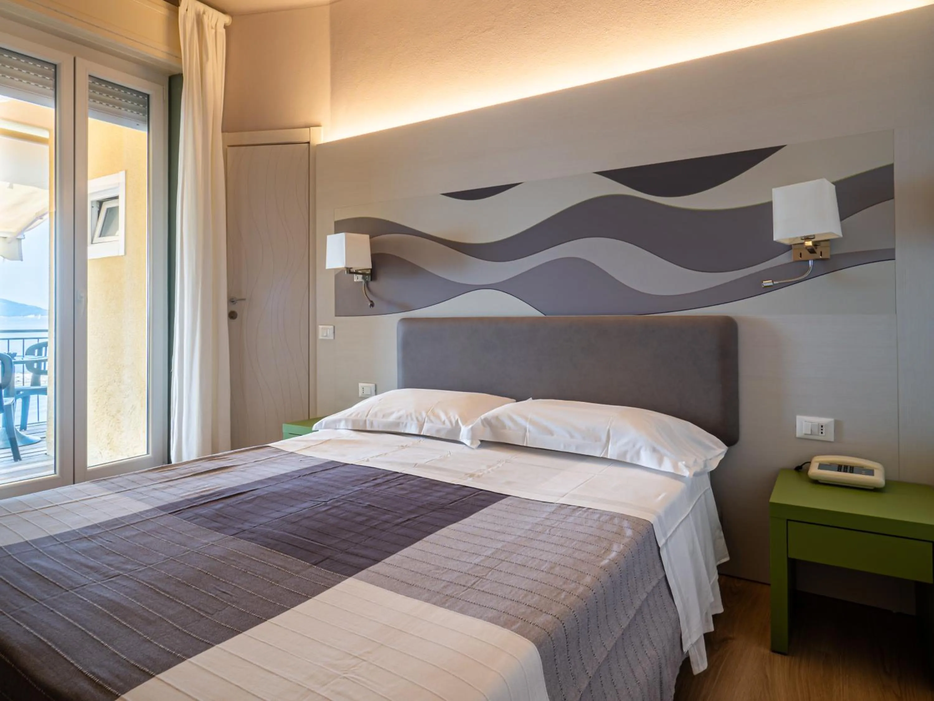 Bed in Hotel Il Nido