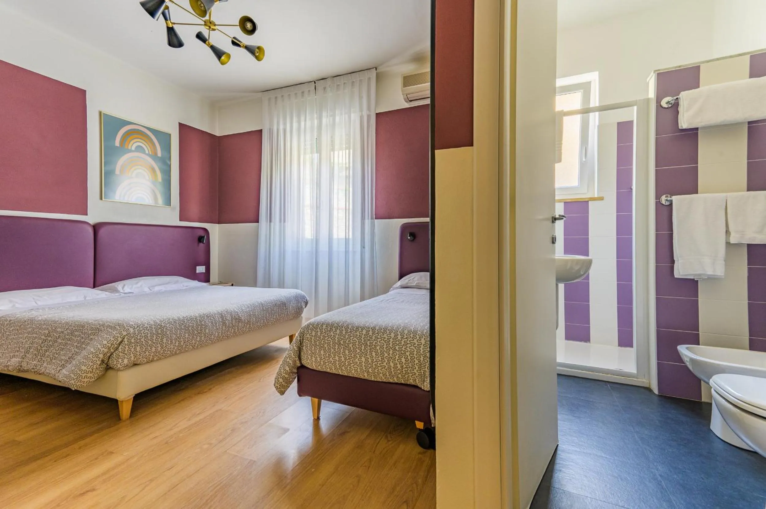 Bed in Hotel Il Nido