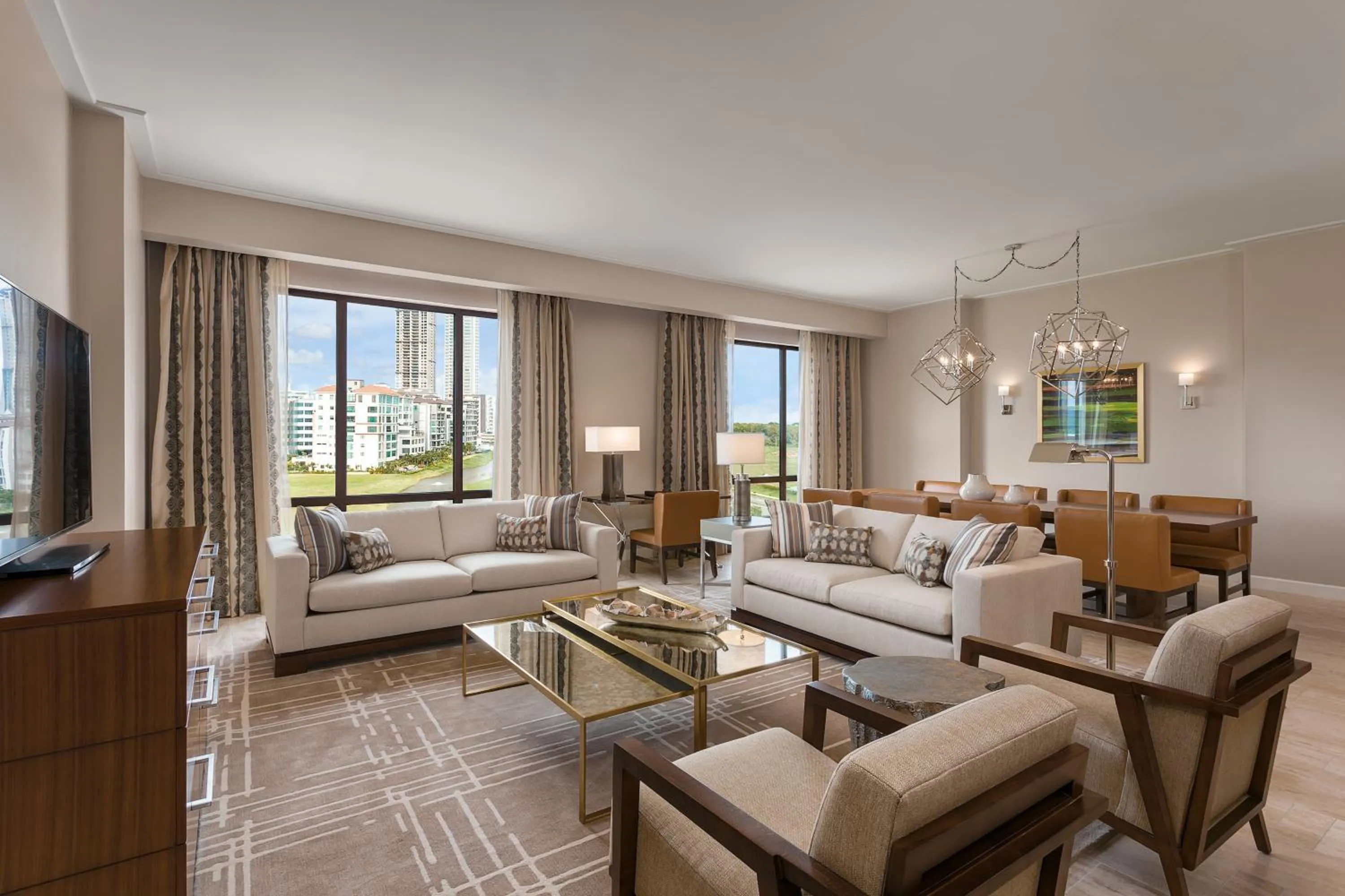 Living room in The Santa Maria, a Luxury Collection Hotel & Golf Resort, Panama City