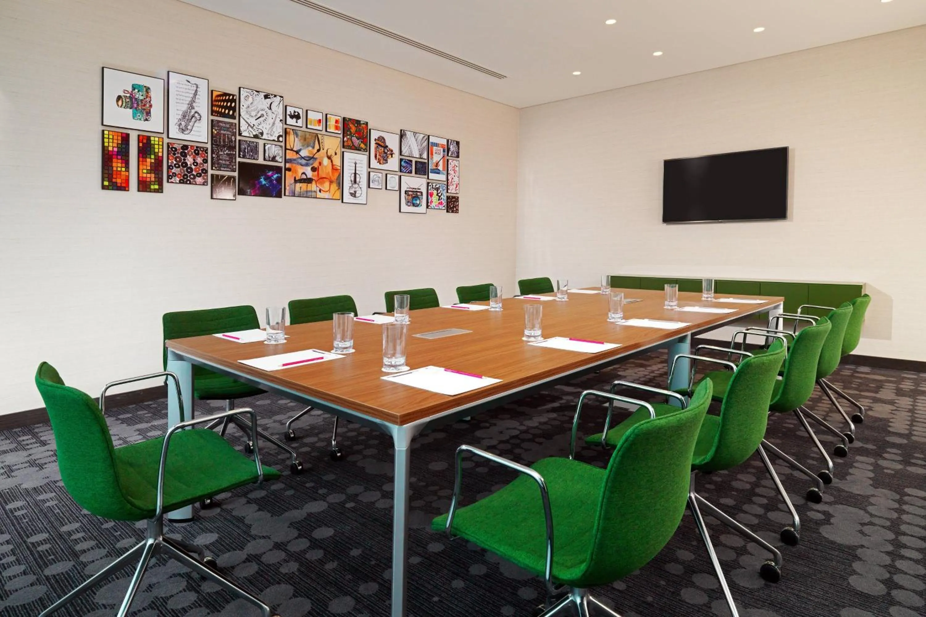 Meeting/conference room in Aloft Me'aisam, Dubai