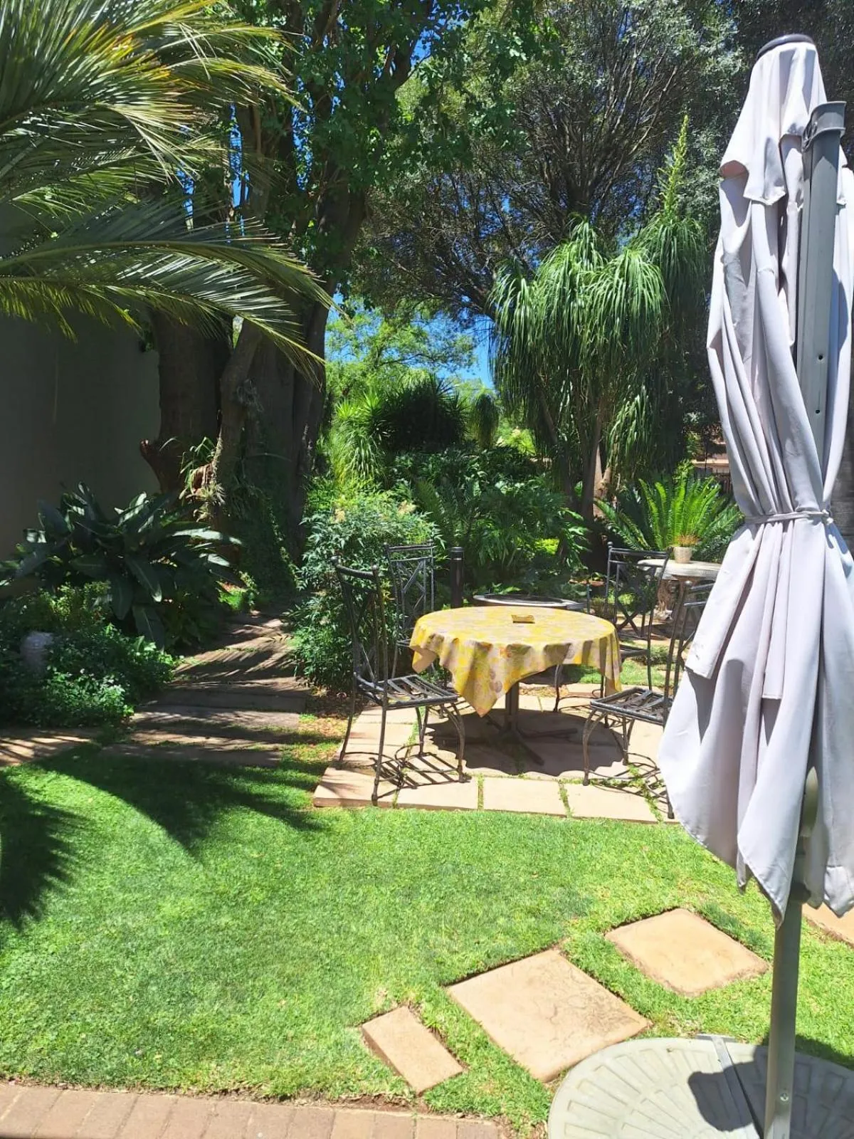 Garden in Three Olives Guesthouse