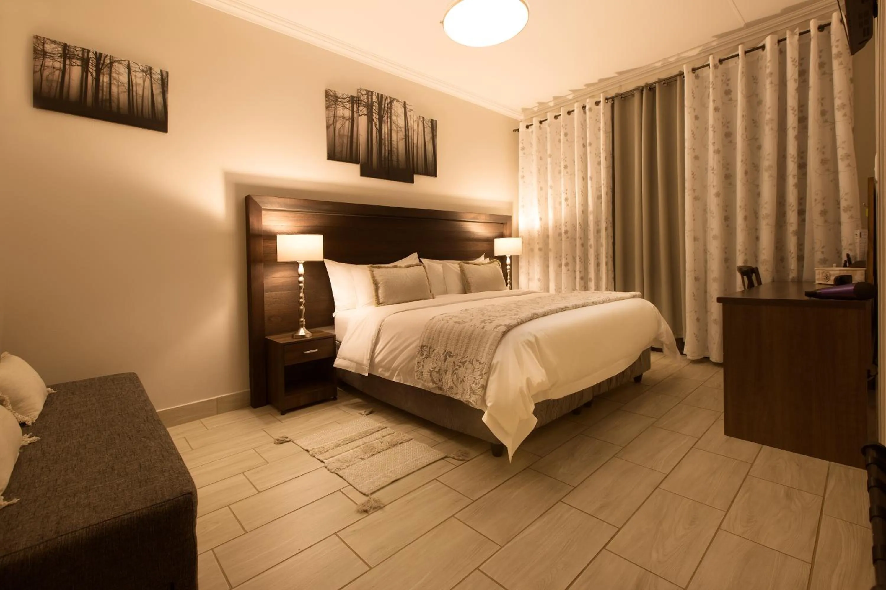 Bed in Three Olives Guesthouse