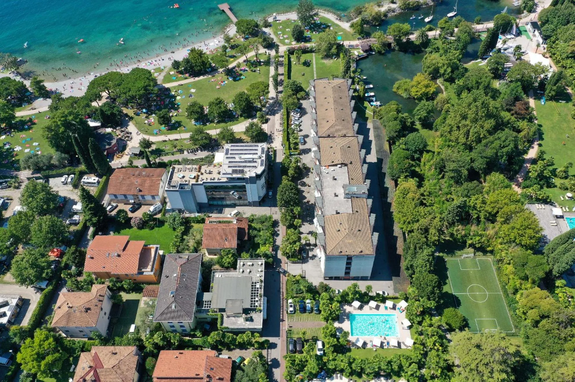 Bird's eye view in Velòra ex Hotel Venezia