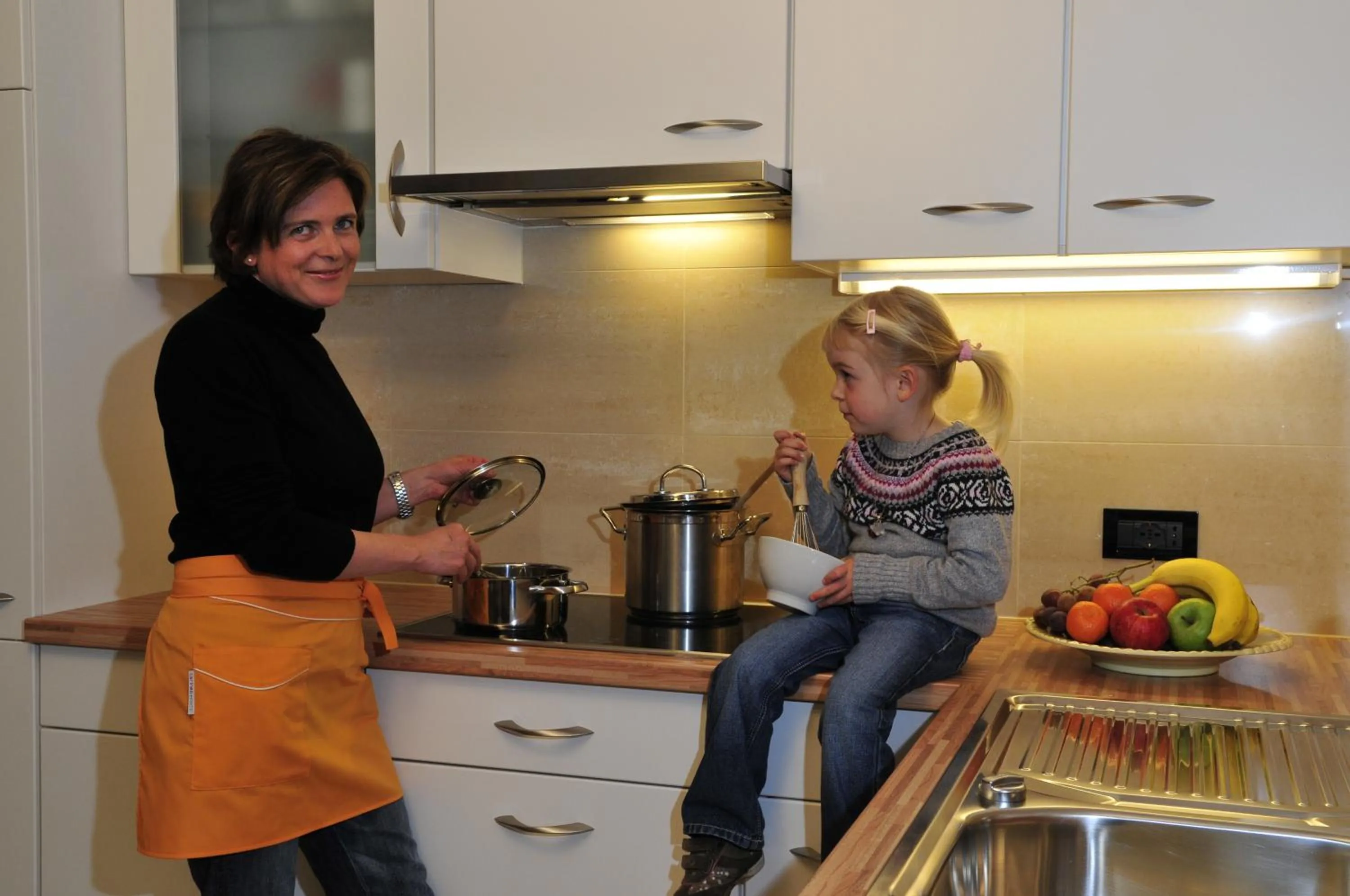 Kitchen or kitchenette in Residence Plan De Corones