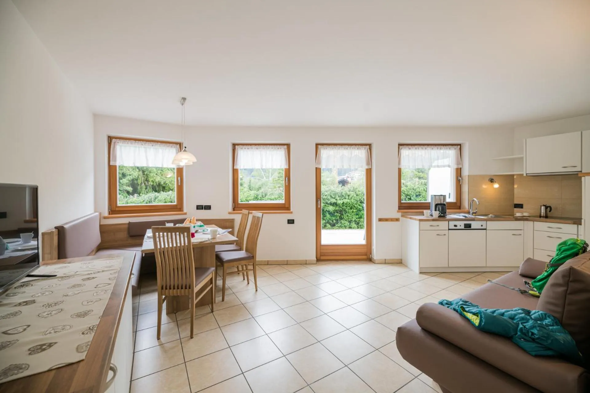 Kitchen or kitchenette in Residence Plan De Corones