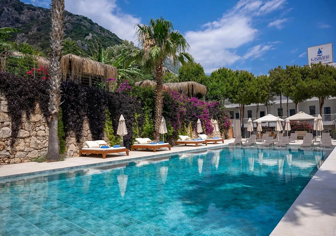 Swimming pool in Kas Marin Hotel