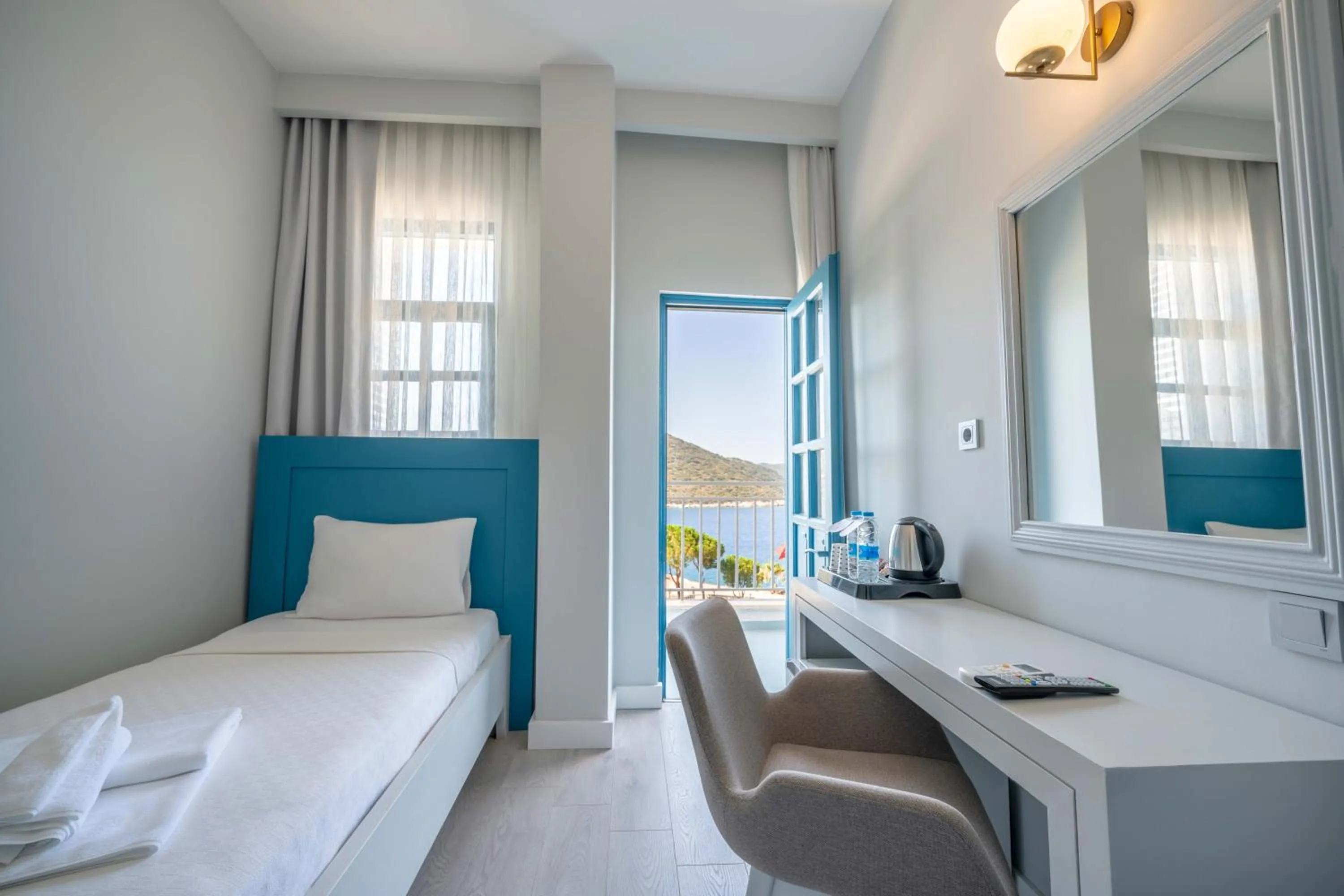 Bed in Kas Marin Hotel