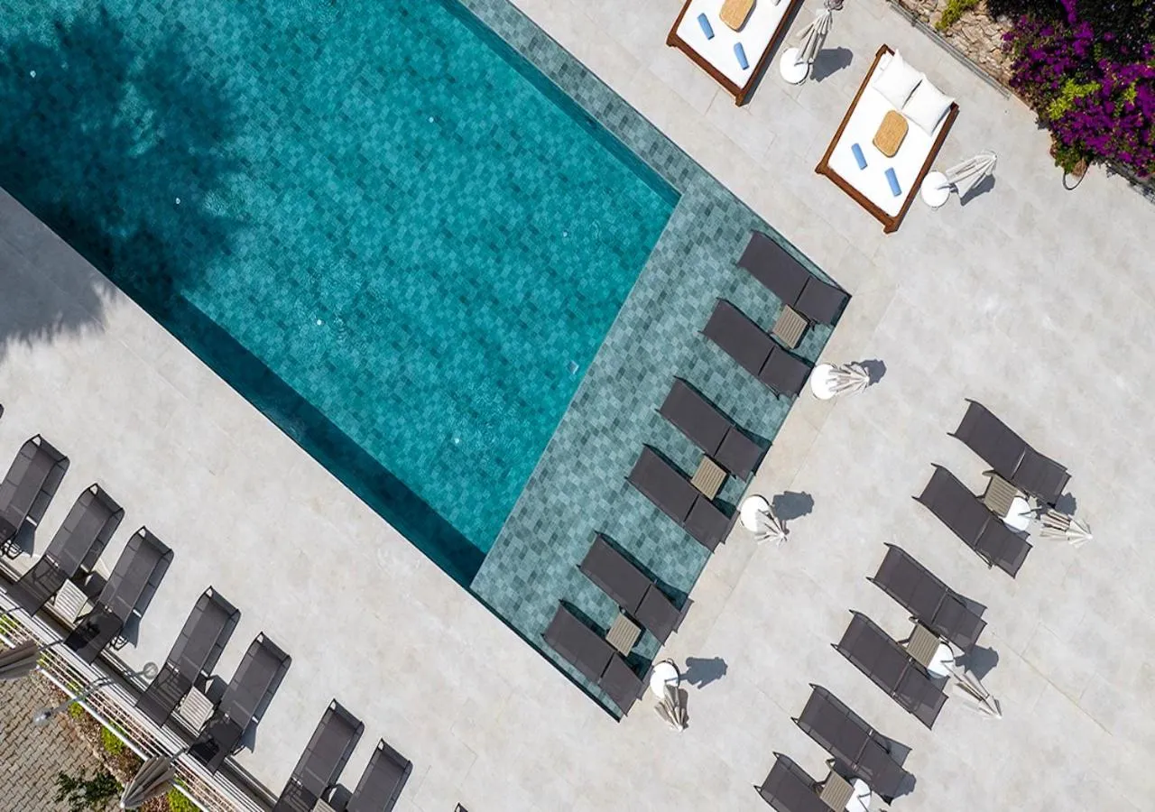 Swimming pool in Kas Marin Hotel