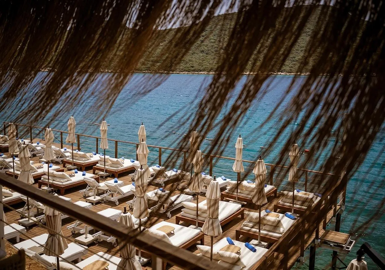 Beach in Kas Marin Hotel