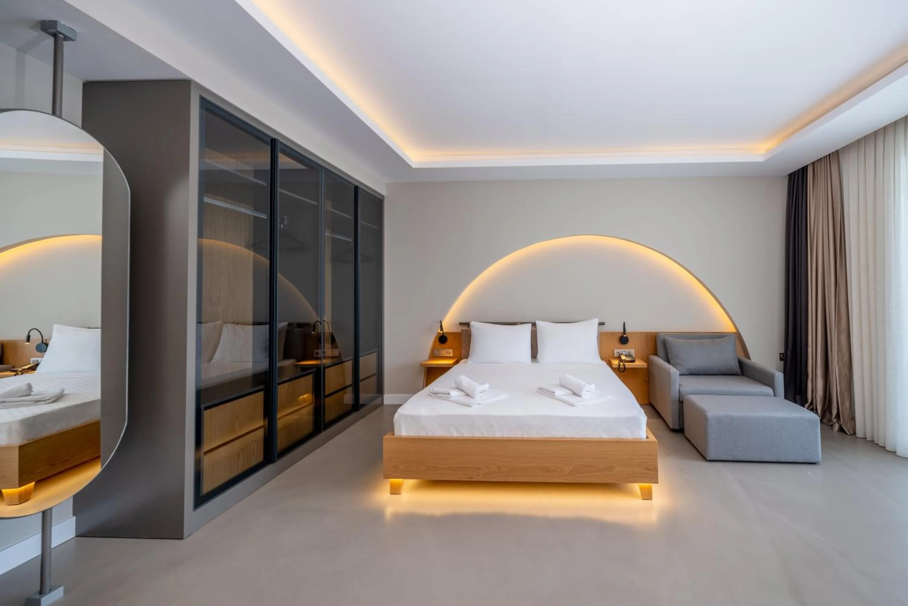 Bed in Kas Marin Hotel