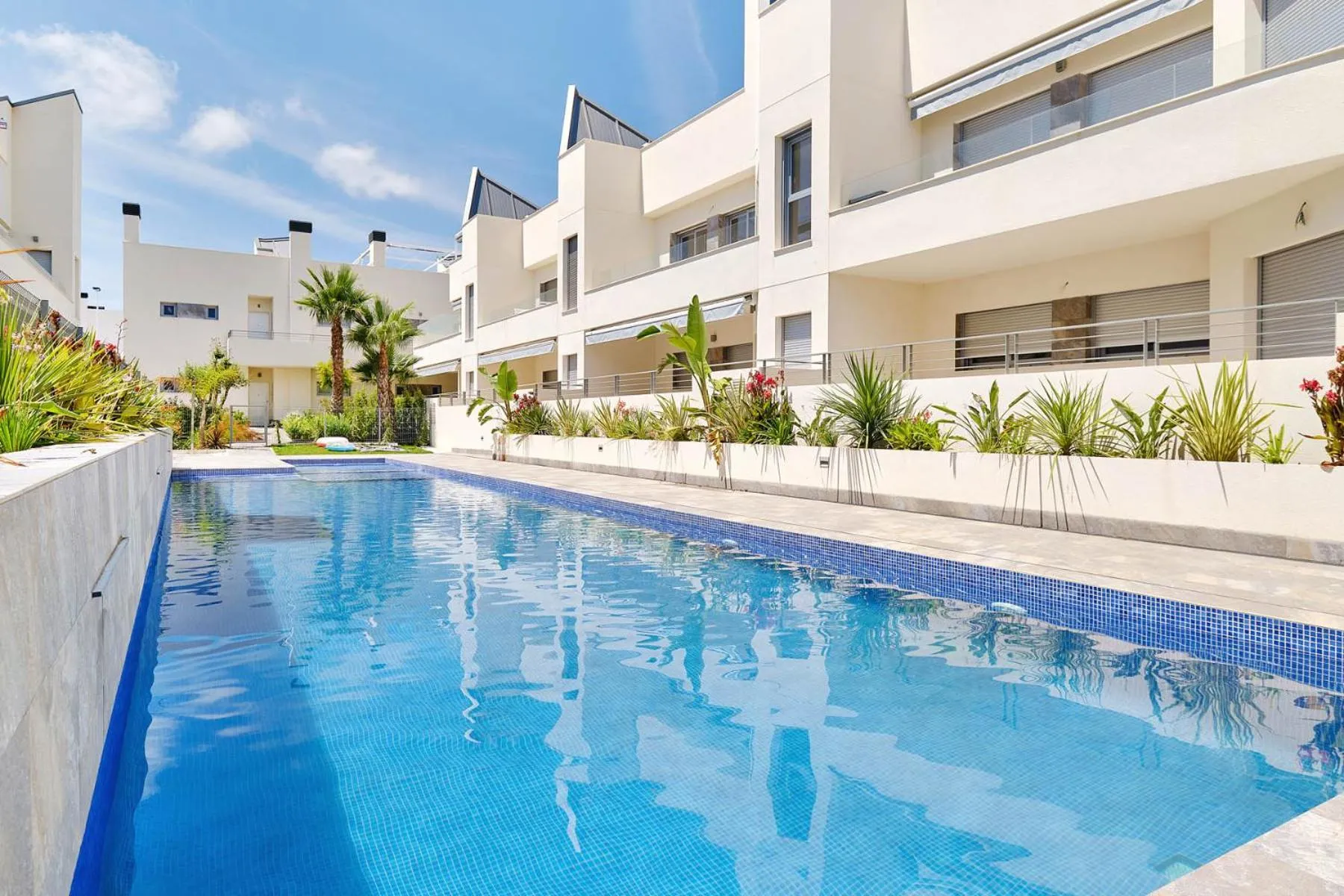 Pool view in Villa Amalia Eco