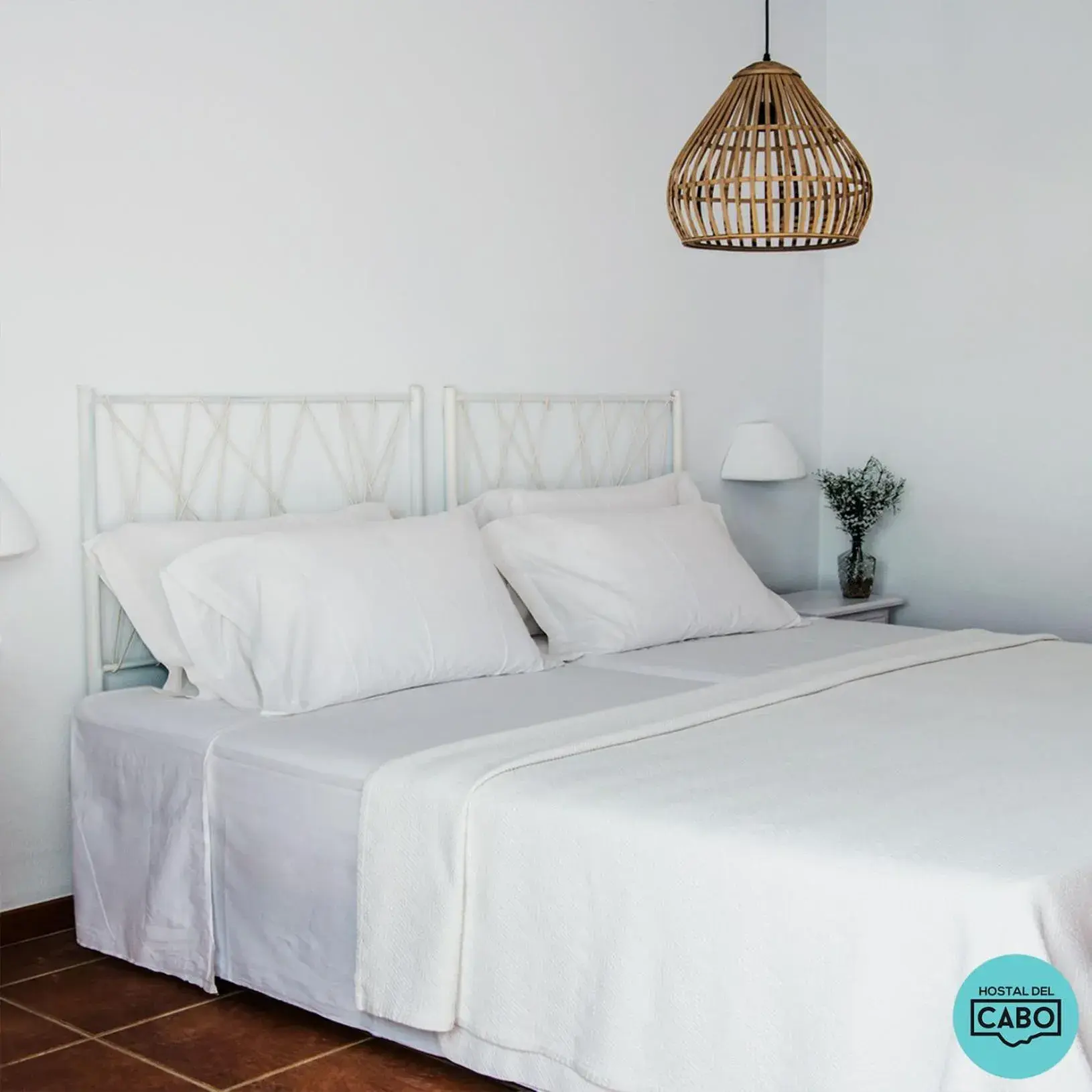 Twin Room with Sea View in Hostal del Cabo Twin Room with Sea View in Hostal del Cabo